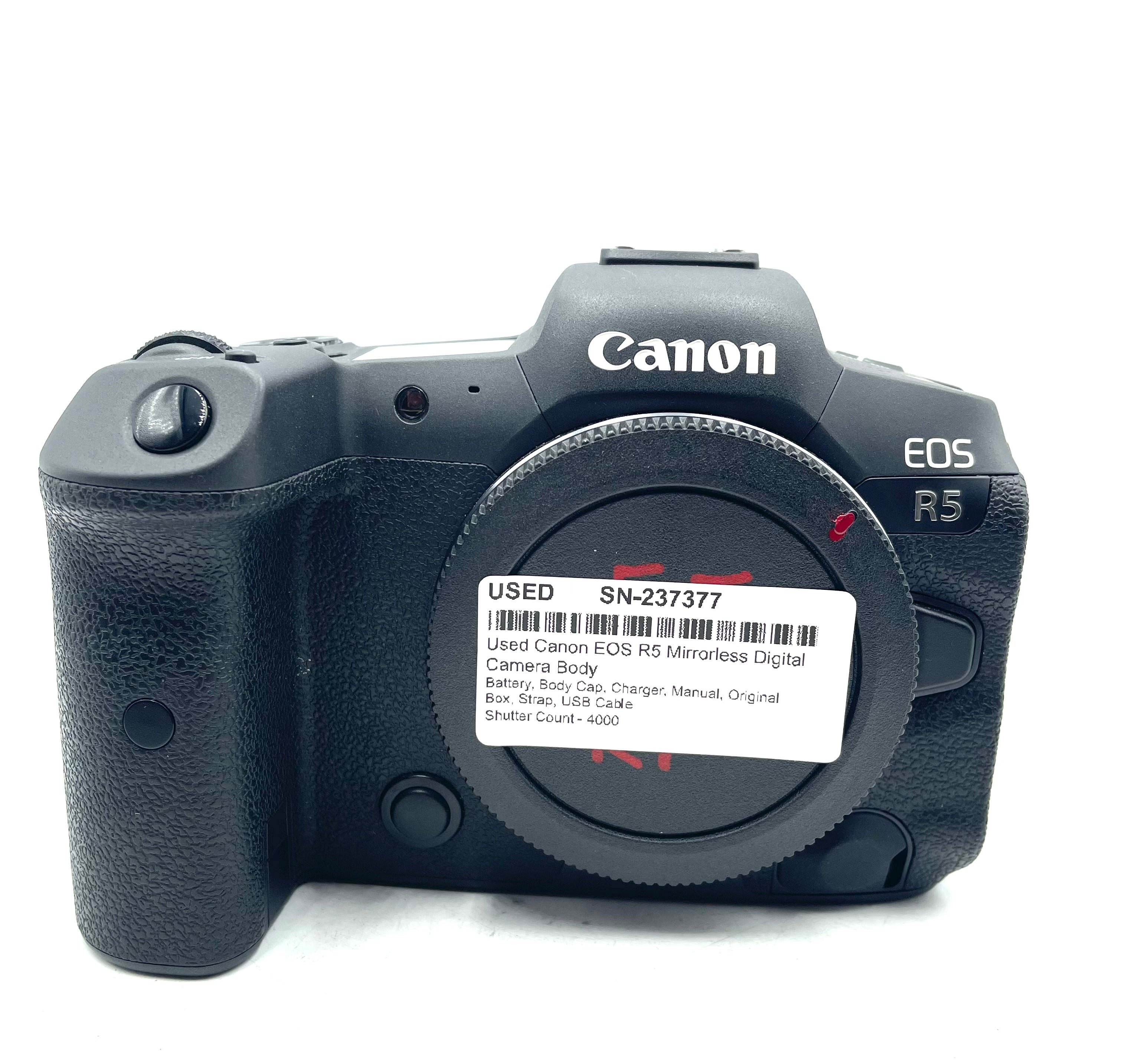 Used Canon EOS R5 Mirrorless Digital Camera Body