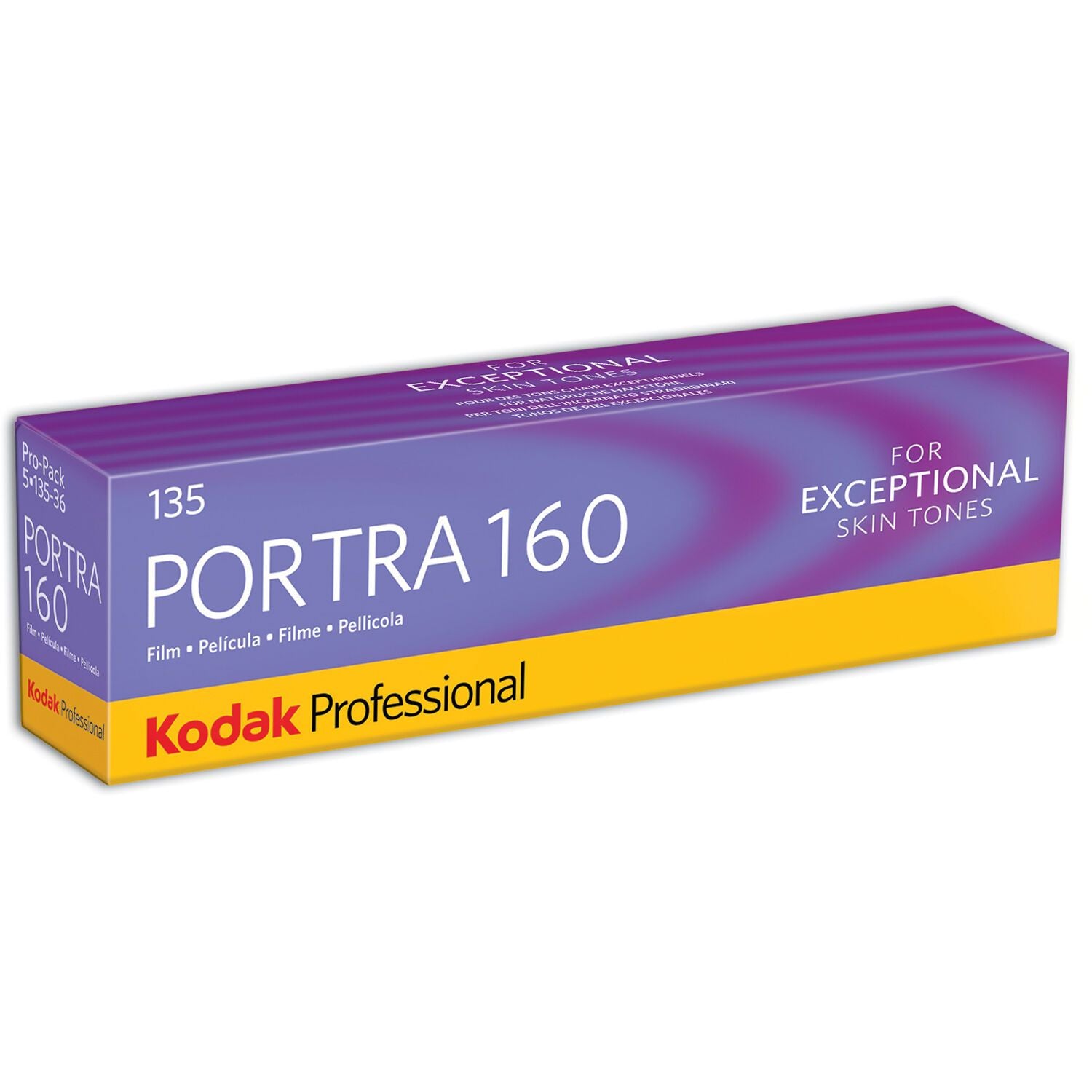 Kodak Portra 160 36 Exp. 35mm Color Negative Film Pro-pack (5 Rolls) 6031959