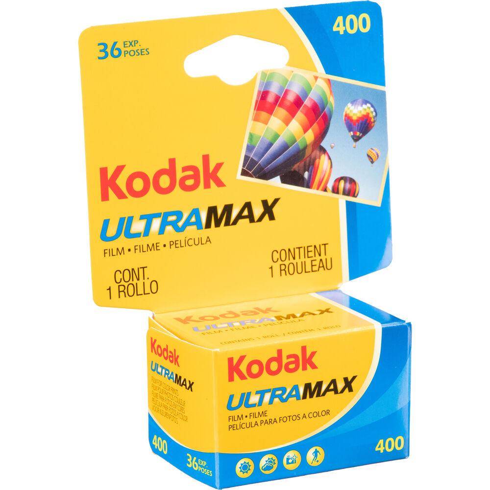 Kodak UltraMax GC 400 Color Negative Film (35mm Roll Film, 36 Exposures, Carded)