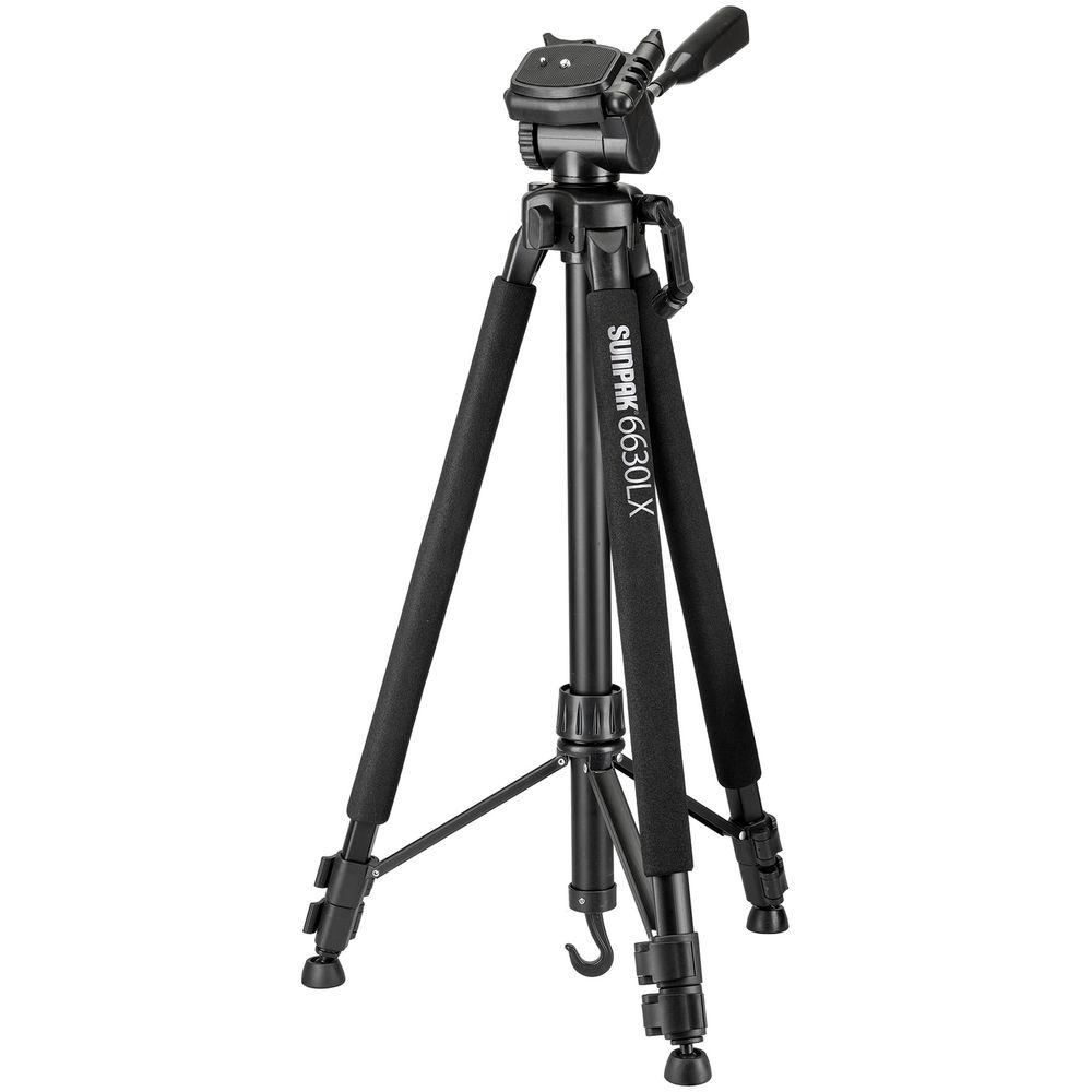 Sunpak 6630LX Medium-Duty  Aluminum Tripod