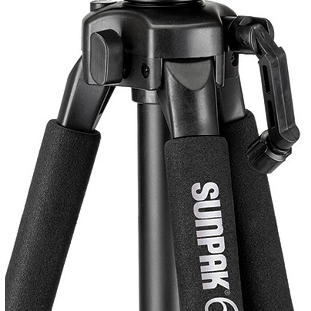 Sunpak 6630LX Medium-Duty  Aluminum Tripod