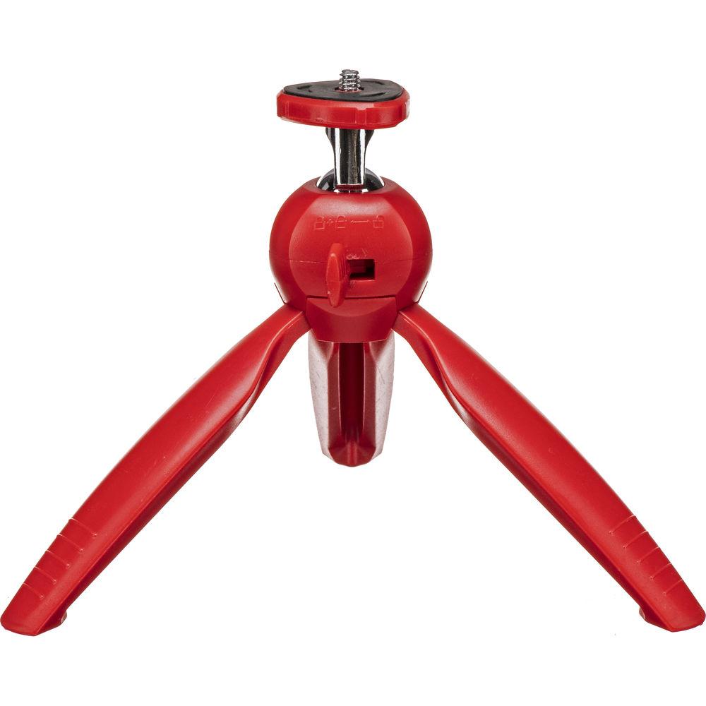 Sunpak FlexPodDX Tabletop Tripod with GoPro and Smartphone Adapters (Red)