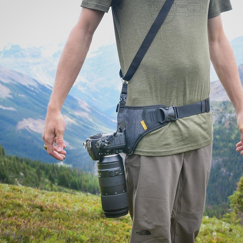 Cotton Carrier SLINGBELT 1-Camera Carrying System with Tether