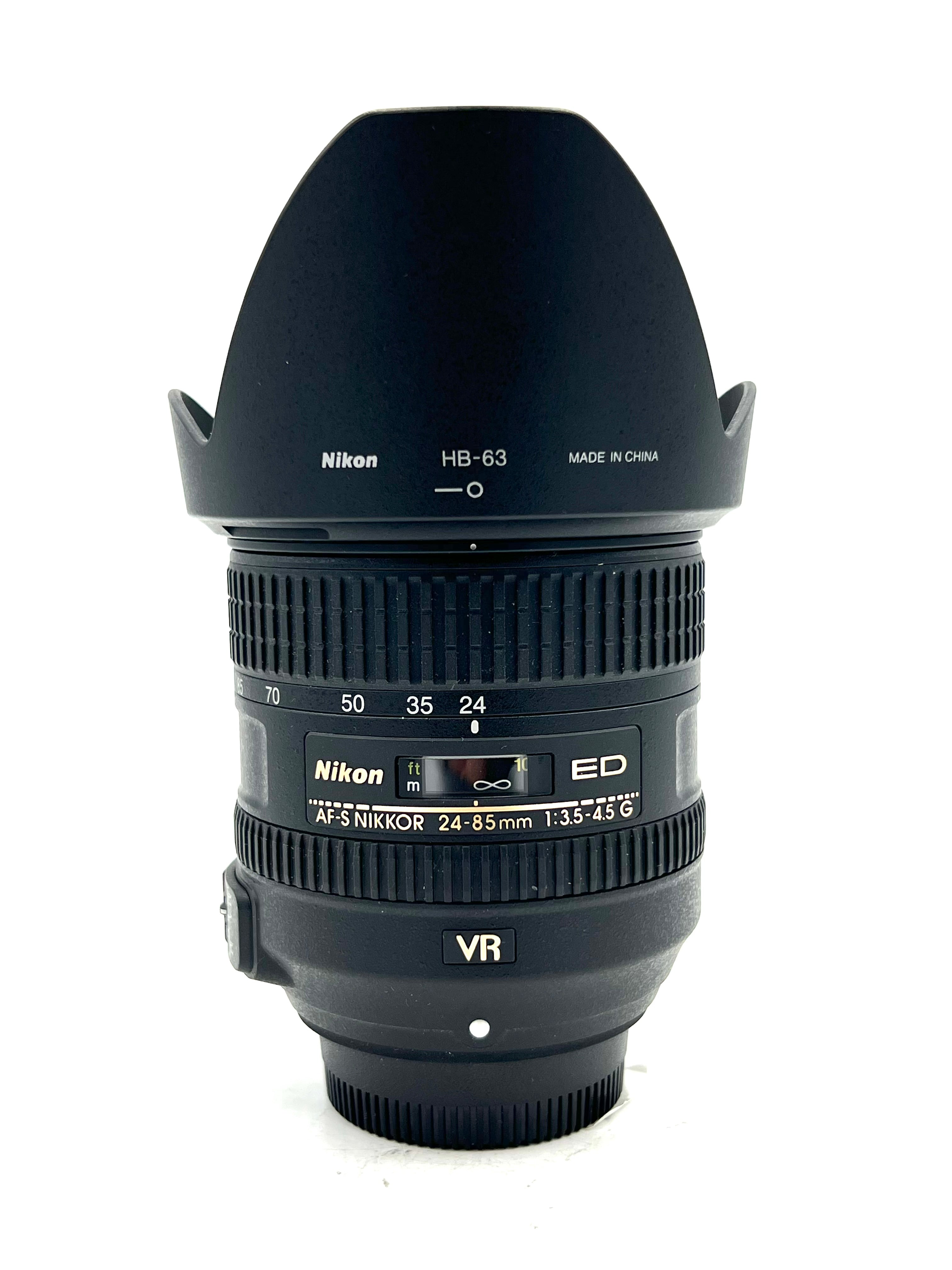 USED Nikon 24-85mm F3.5-4.5 AF-S G VR Lens