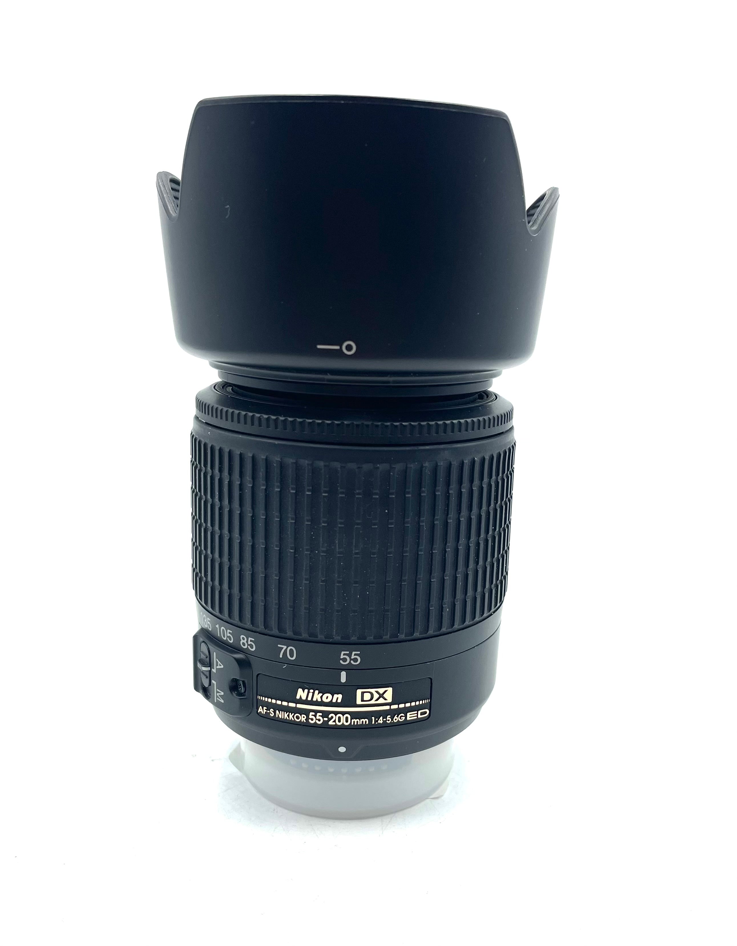 USED Nikon 55-200mm F4-5.6 G ED AF-S DX Lens