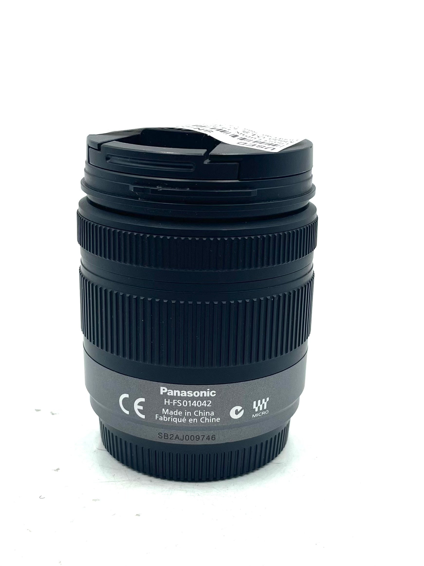 Used Lumix 14-42mm f4.5-5.6 G Vario Mega O.I.S. for Micro Four Thirds