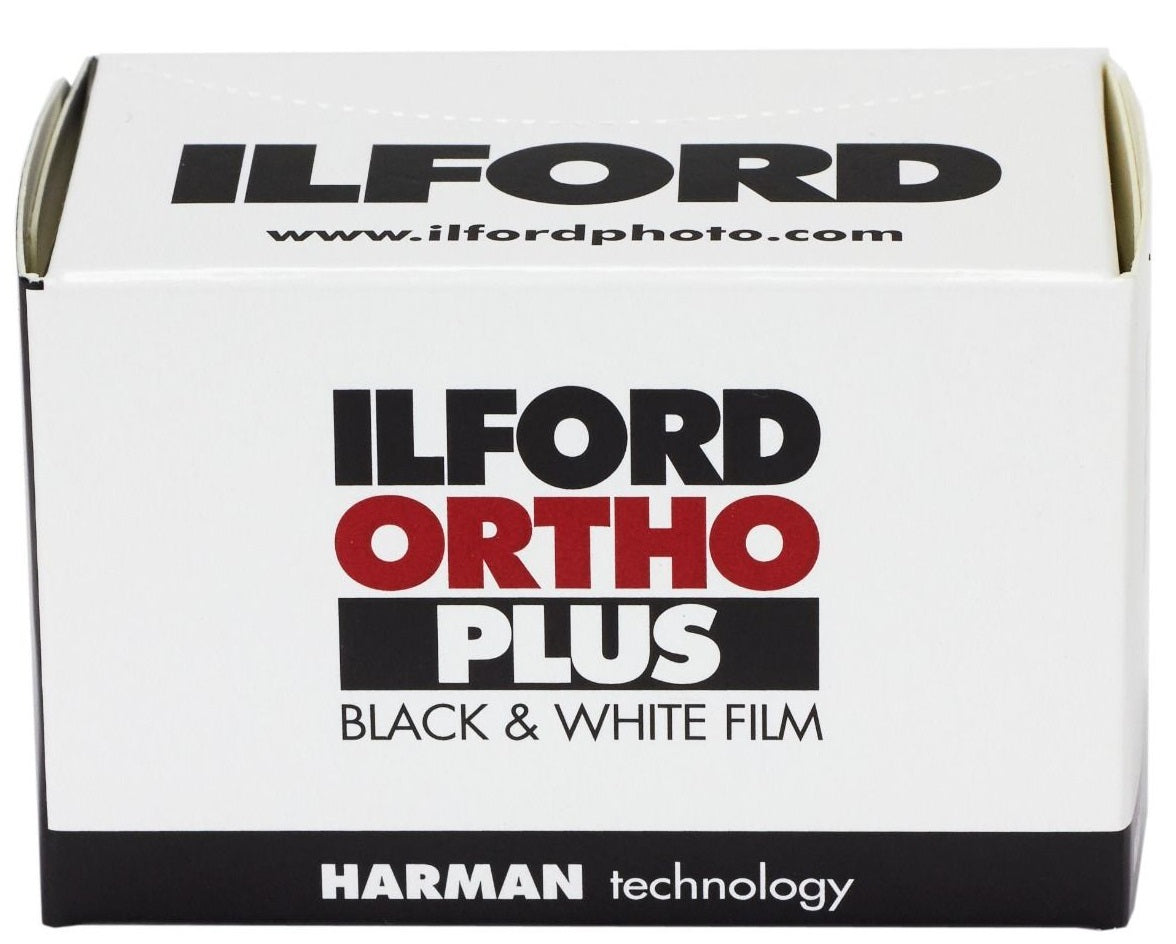 Ilford Ortho Plus Black & White Negative Film (35mm Roll Film, 36 Exposures)