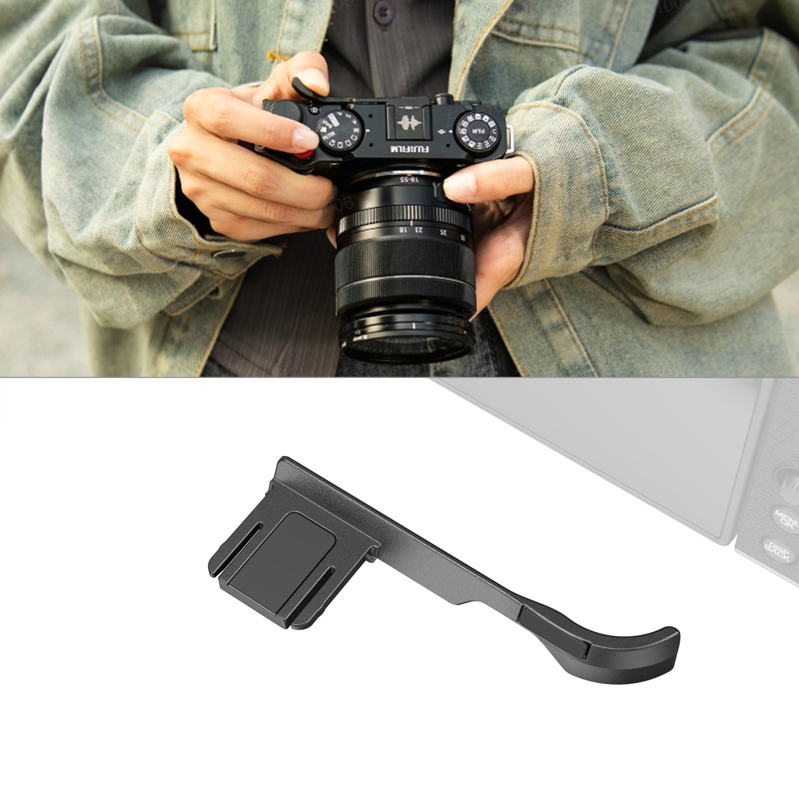 SmallRig Thumb Grip for FUJIFILM X-M5 (Black)