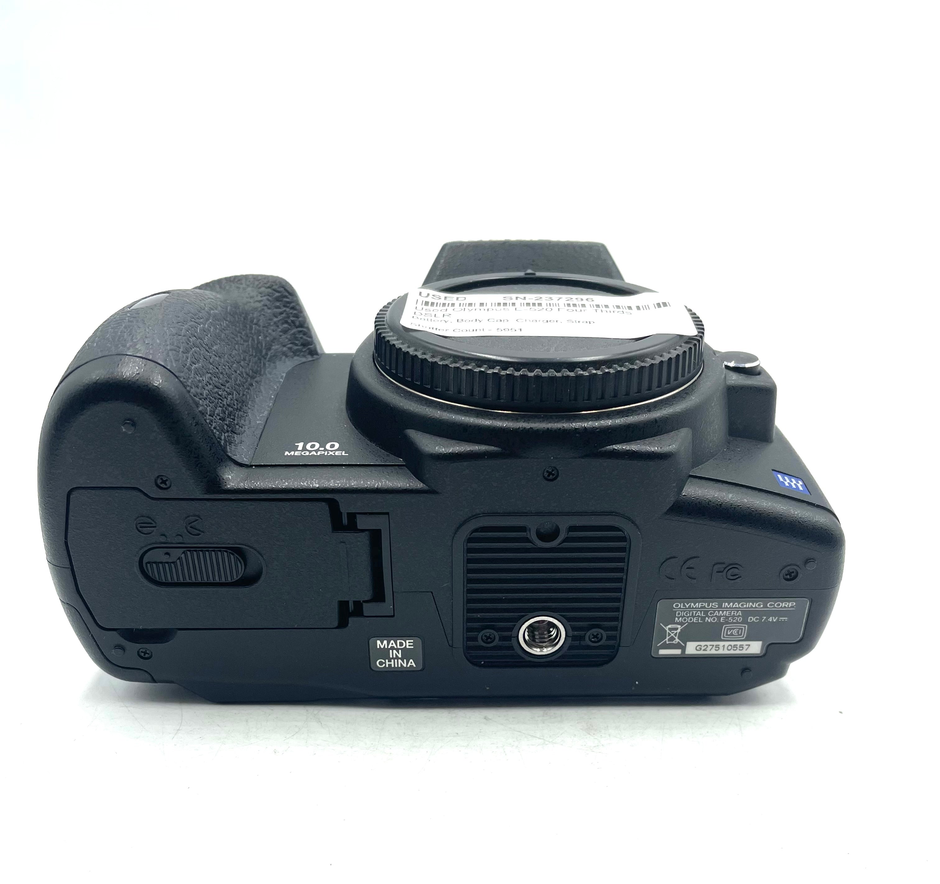 Used Olympus E-520 Four Thirds DSLR