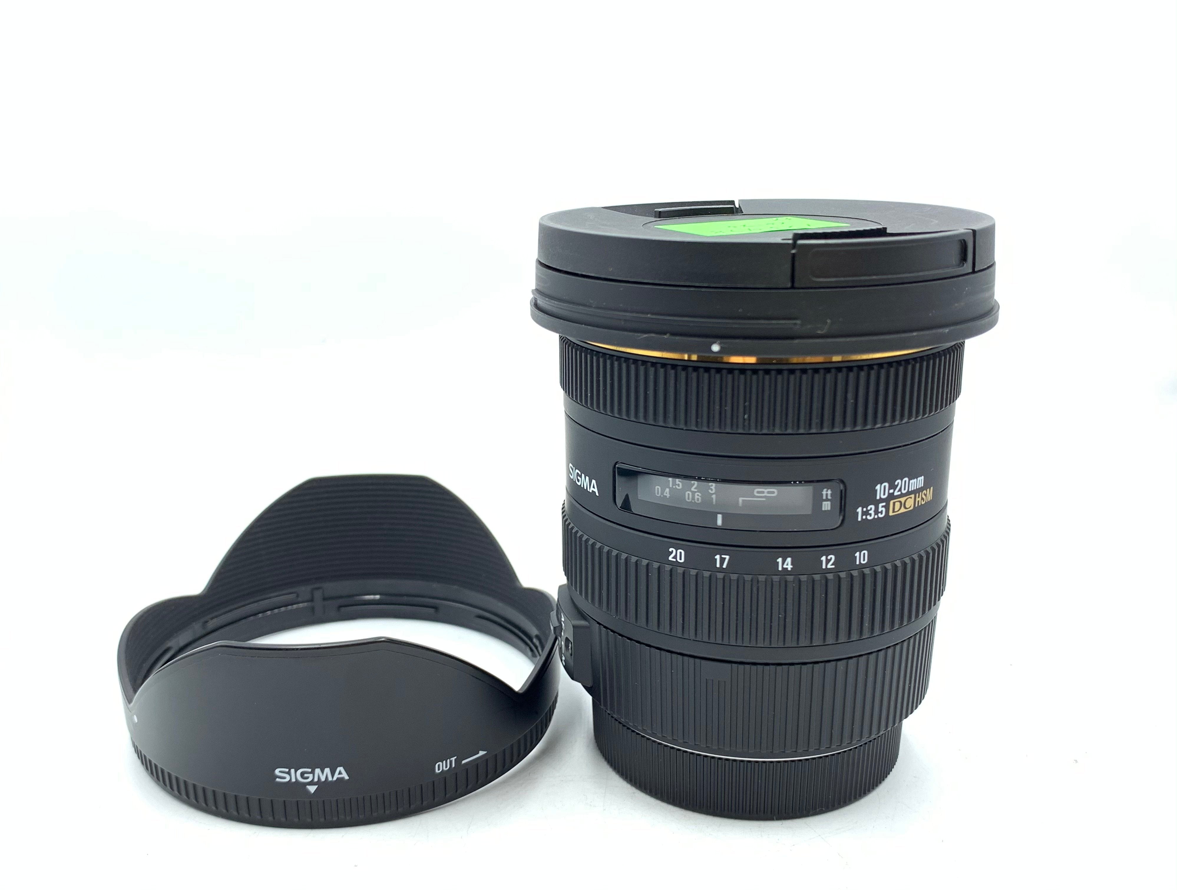 Used Sigma 10-20mm F3.5 EX DC HSM Lens (Canon Mount)