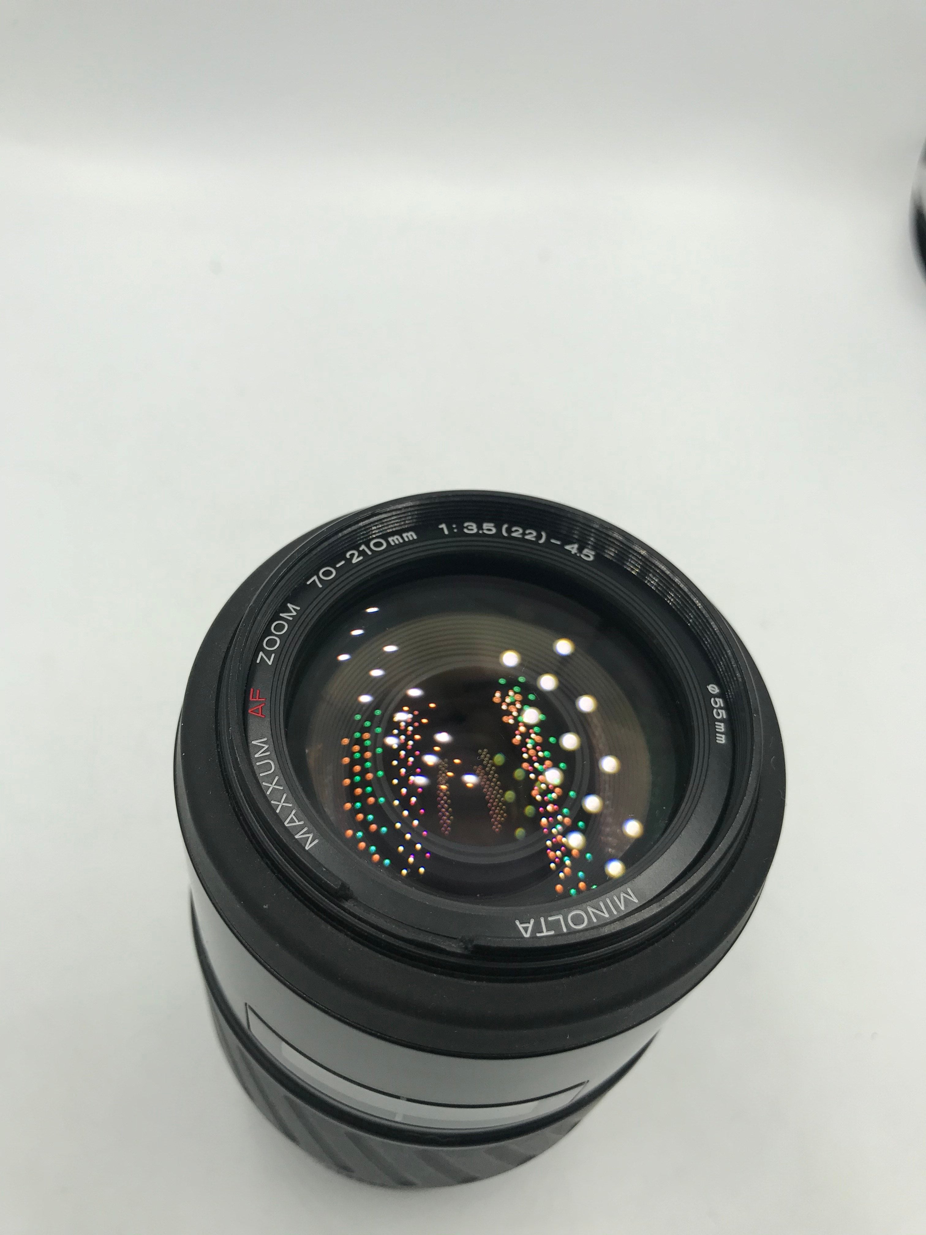 Used Minolta 70-210mm f3.5-4.5 AF Lens