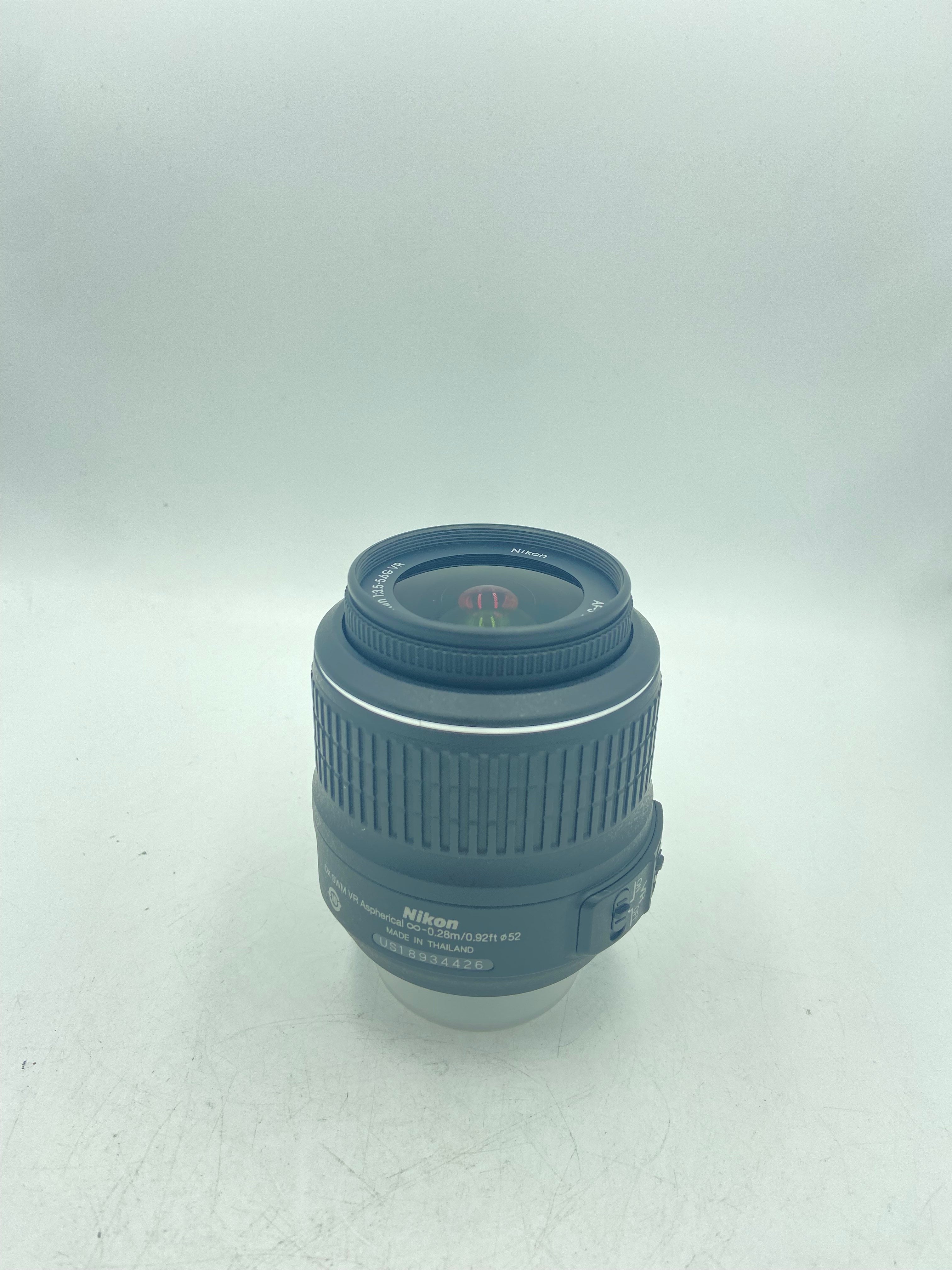 USED Nikon 18-55mm F3.5-5.6 AF-S DX VR