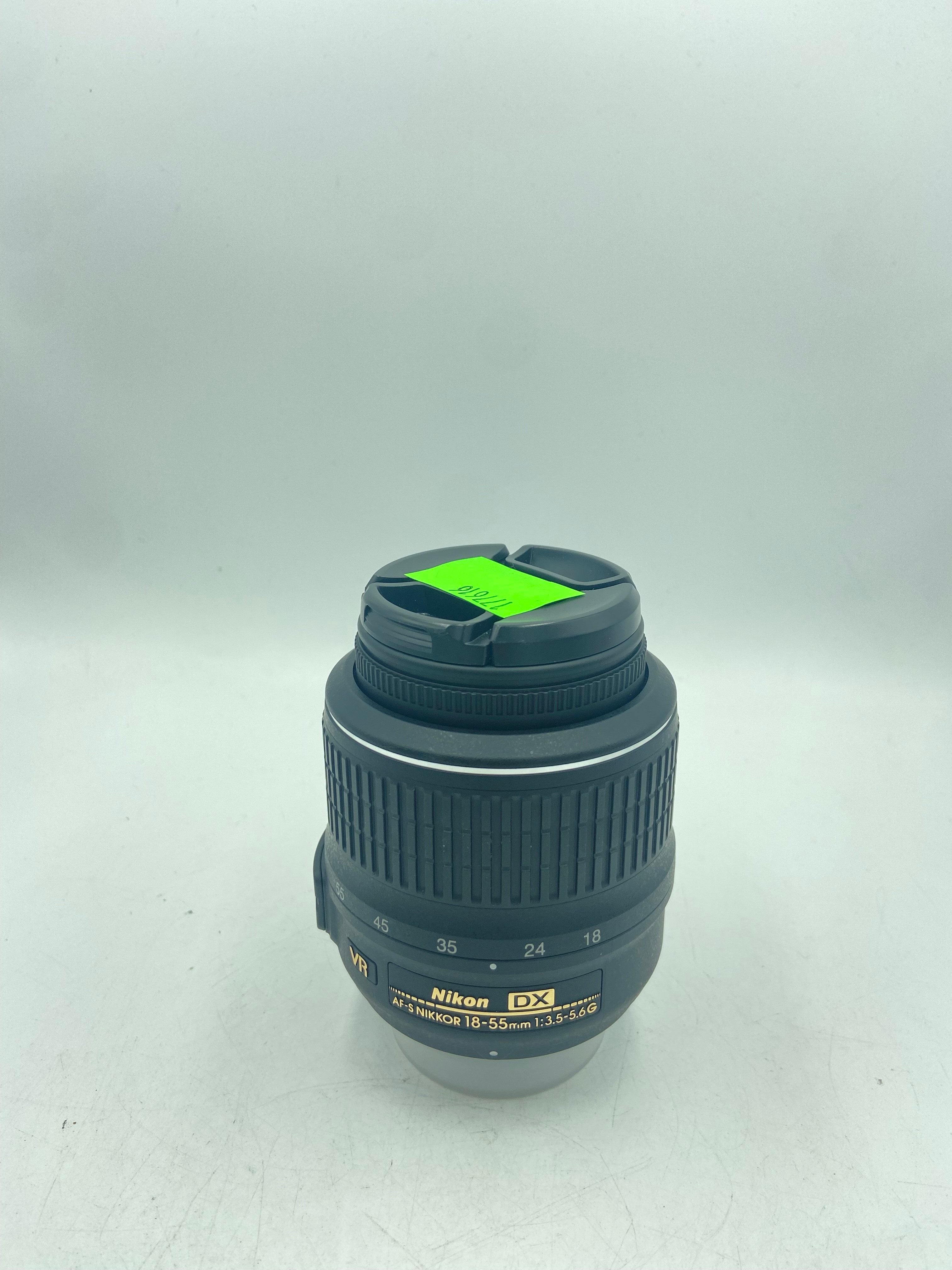 USED Nikon 18-55mm F3.5-5.6 AF-S DX VR