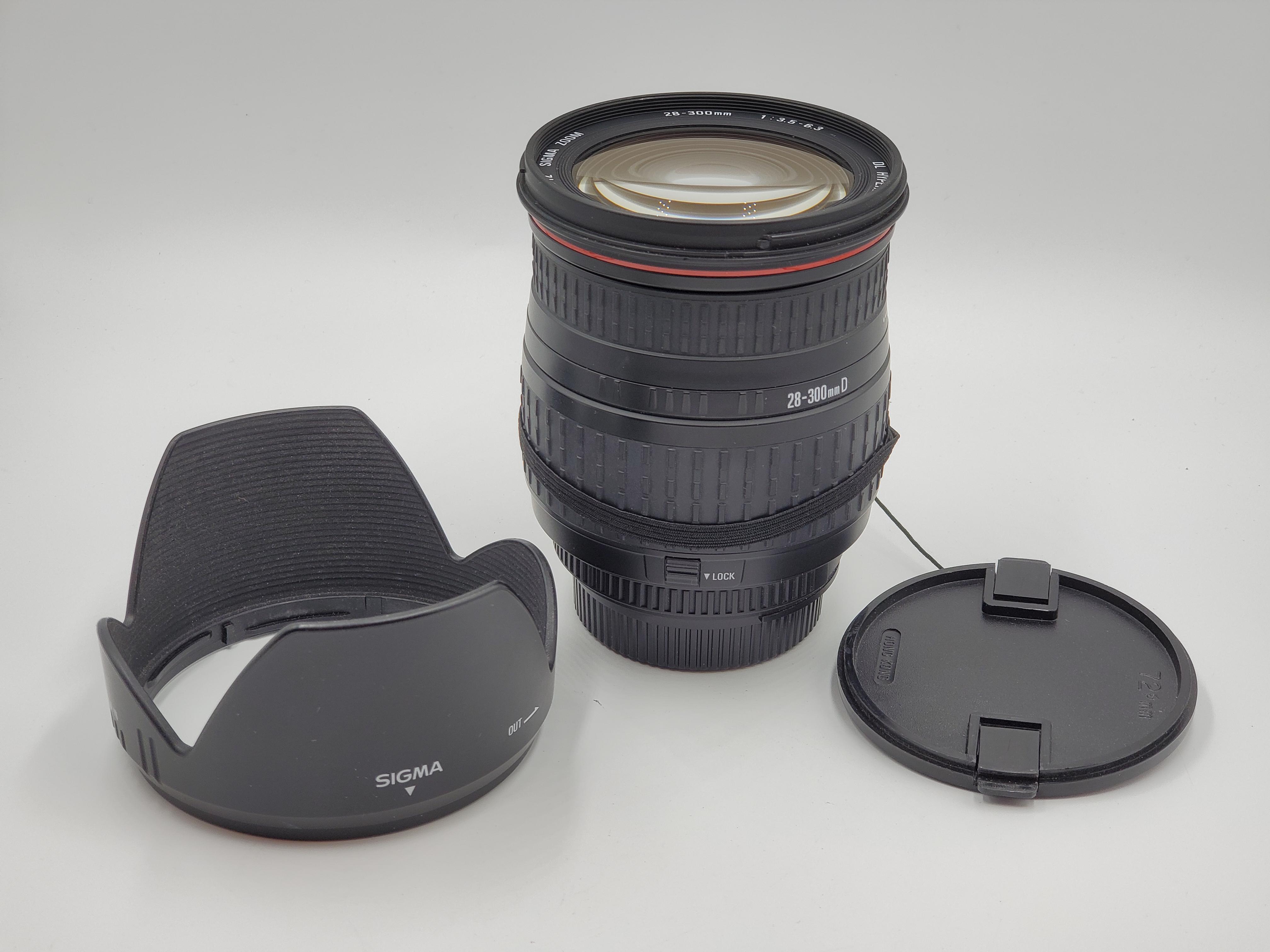 USED Sigma Zoom D 28-300mm f/3.5-6.3 Aspherical (N-AF)