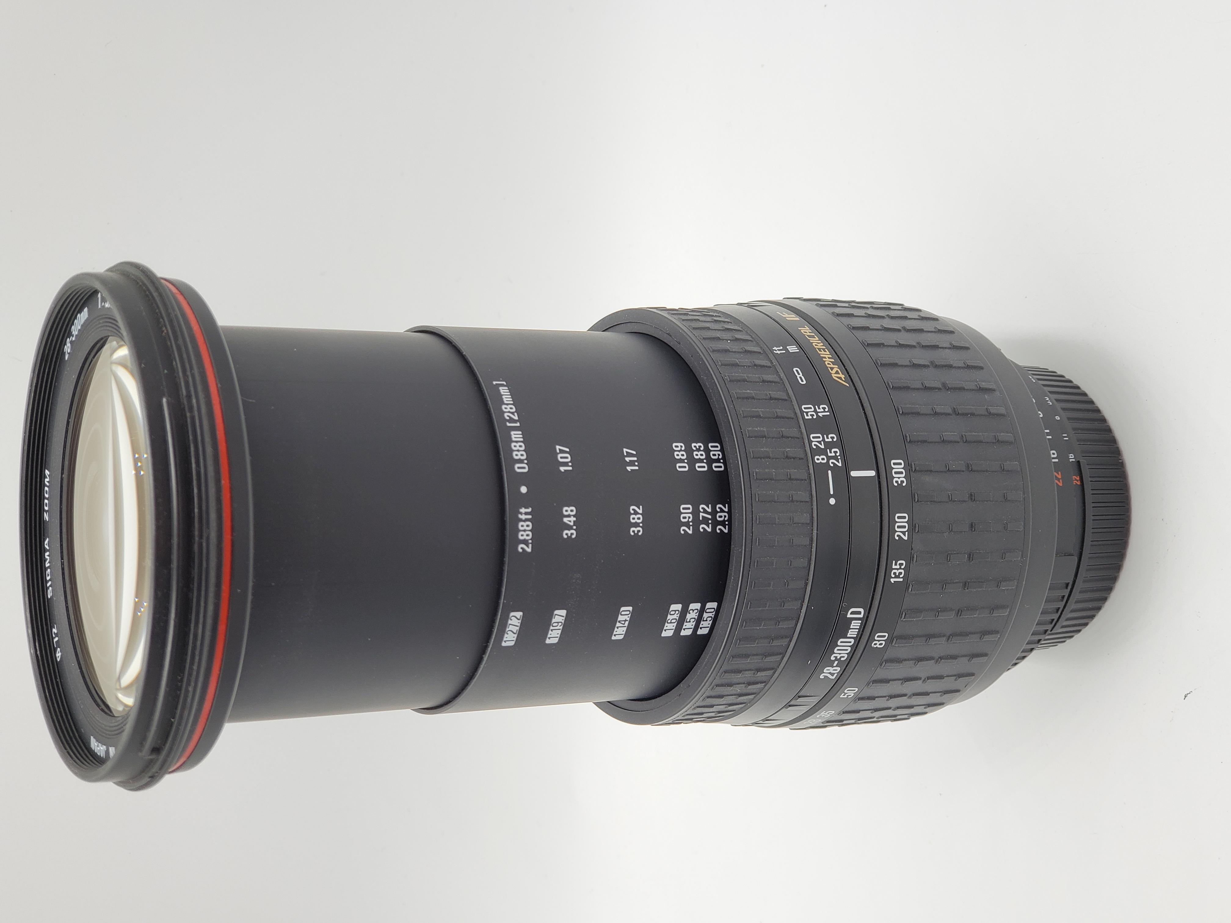 USED Sigma Zoom D 28-300mm f/3.5-6.3 Aspherical (N-AF)