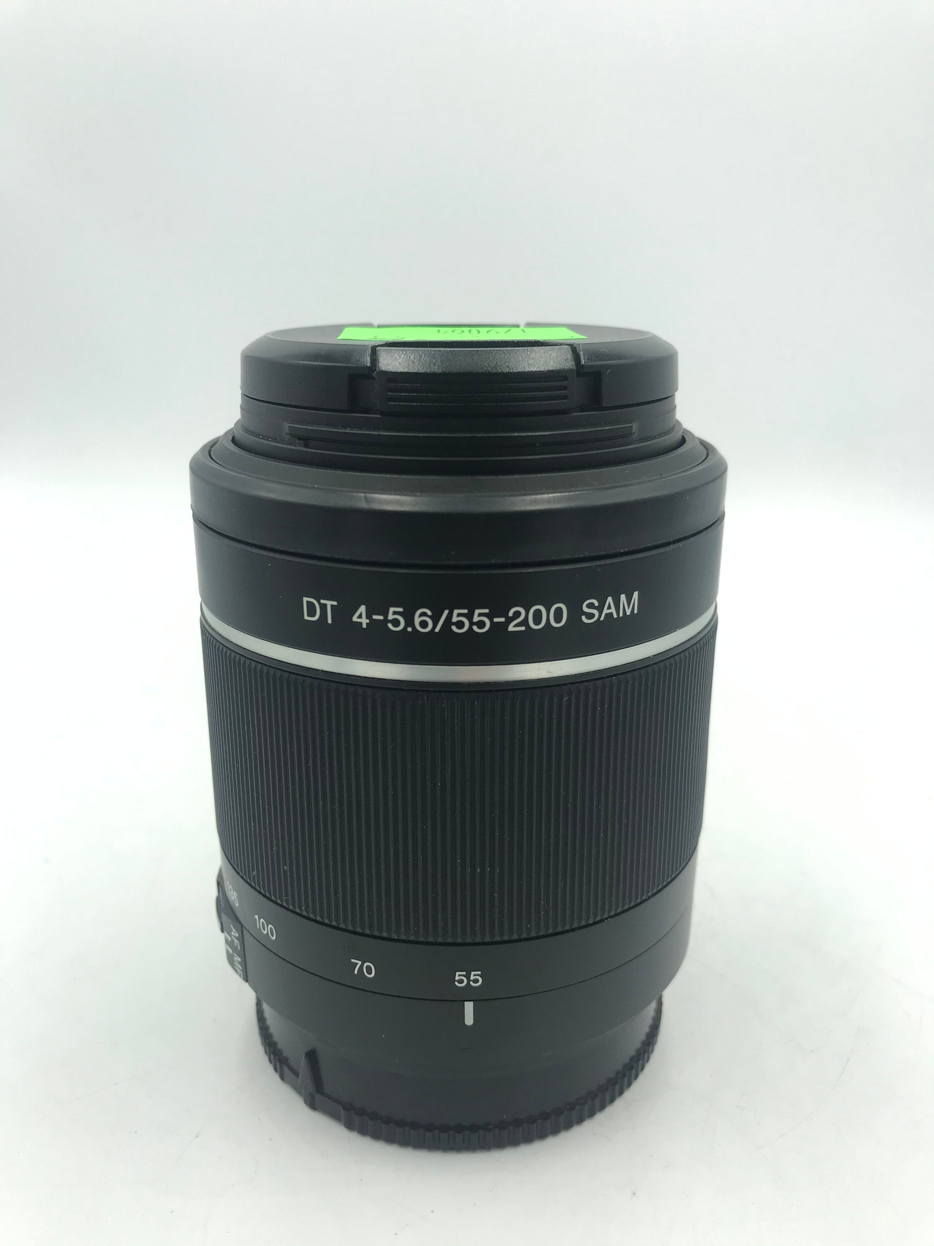 USED Sony 55-200mm F4-5.6 SAM DT Lens (A Mount)