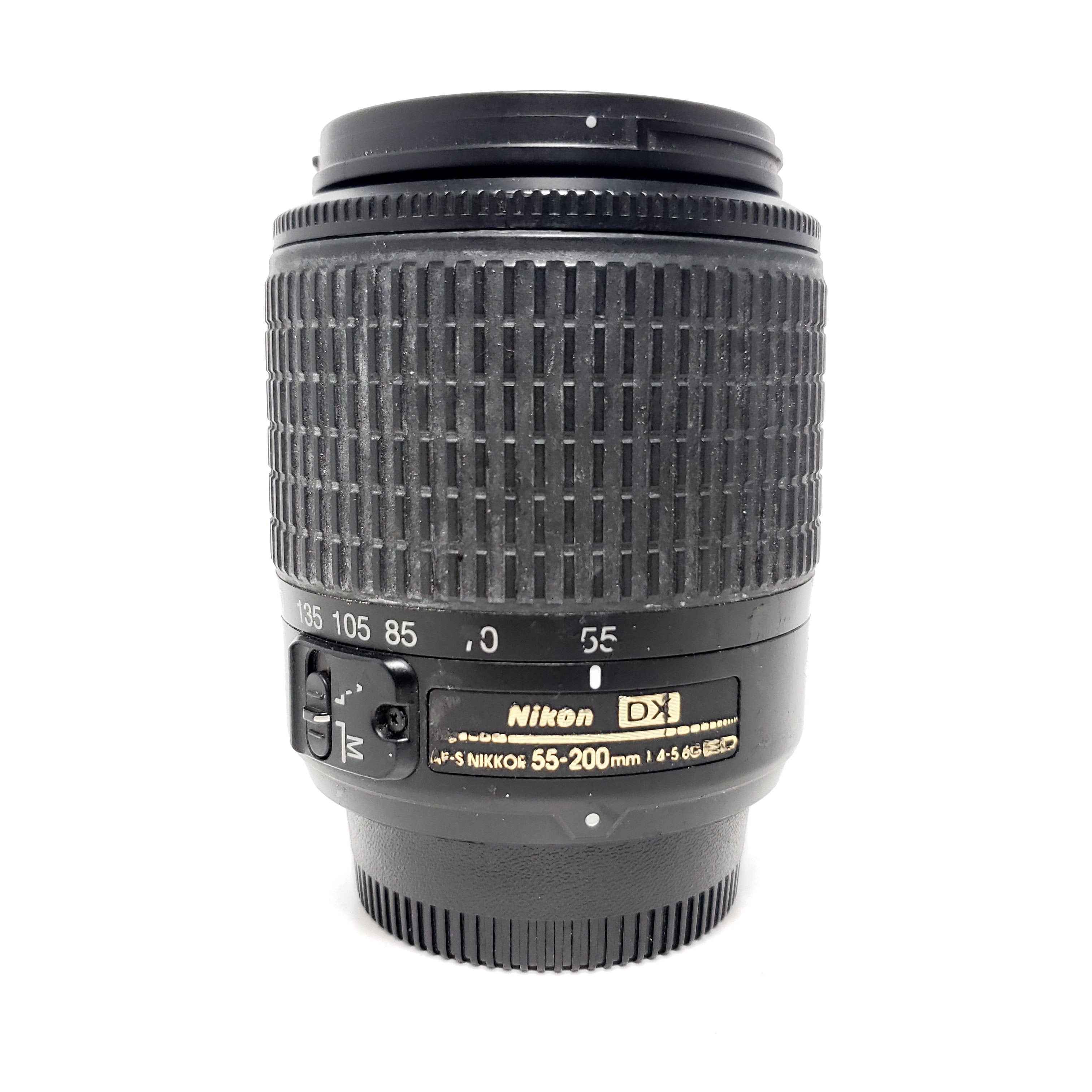 USED Nikon 55-200mm F4-5.6 G ED AF-S DX Lens