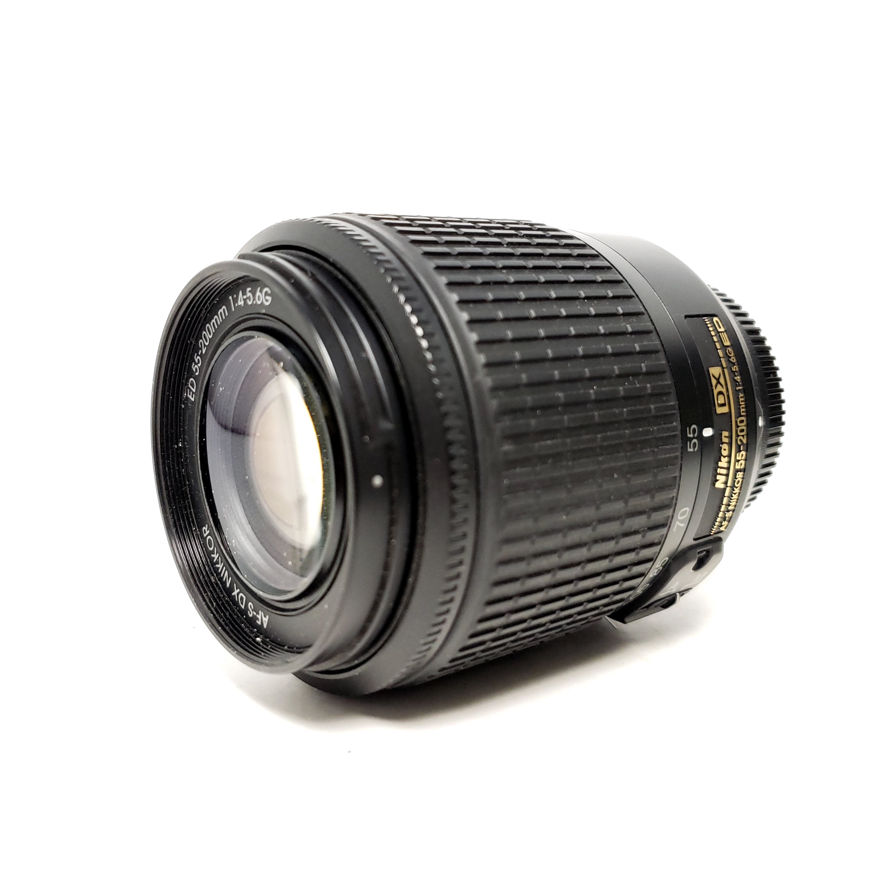 USED Nikon 55-200mm F4-5.6 G ED AF-S DX Lens