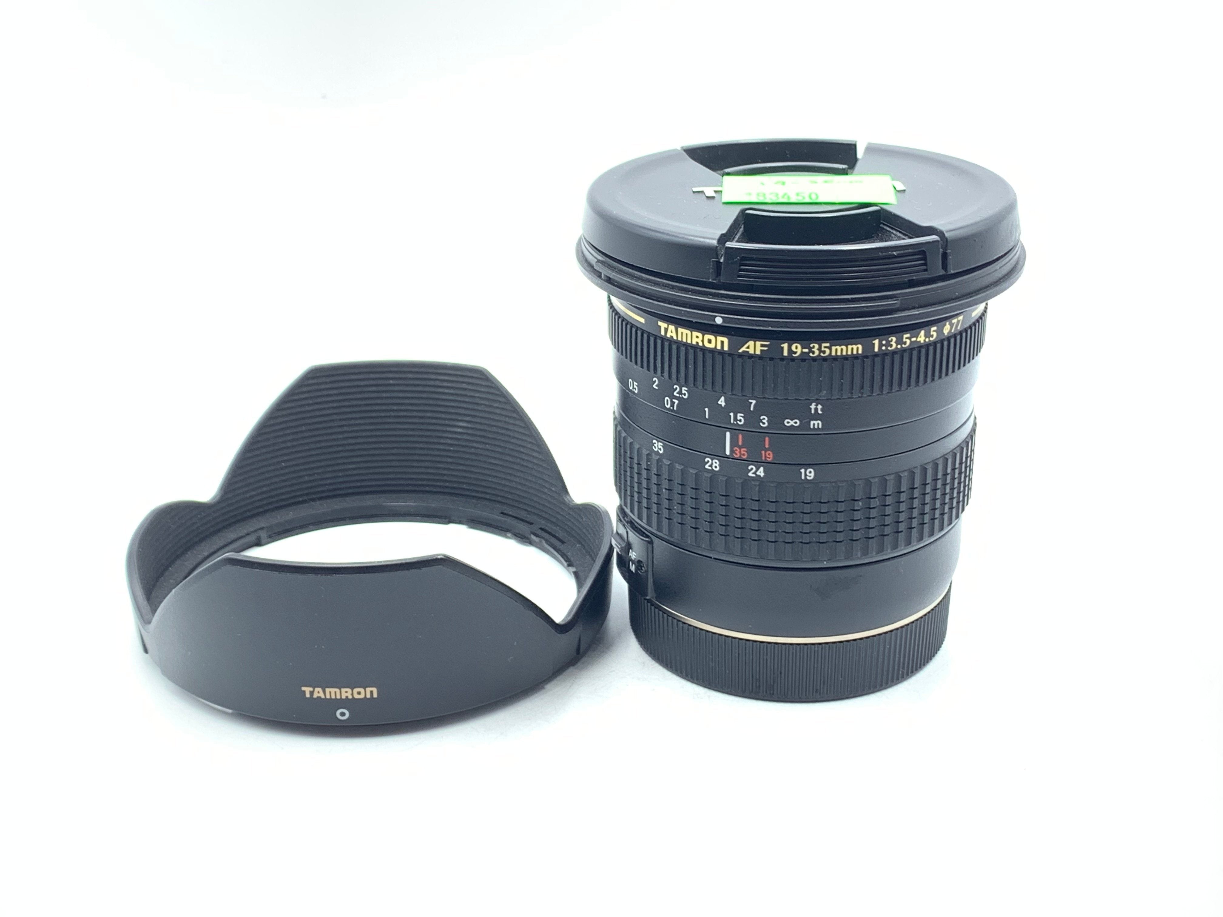 Used Tamron 19-35mm f/3.5-4.5 AF Lens (EF Mount)