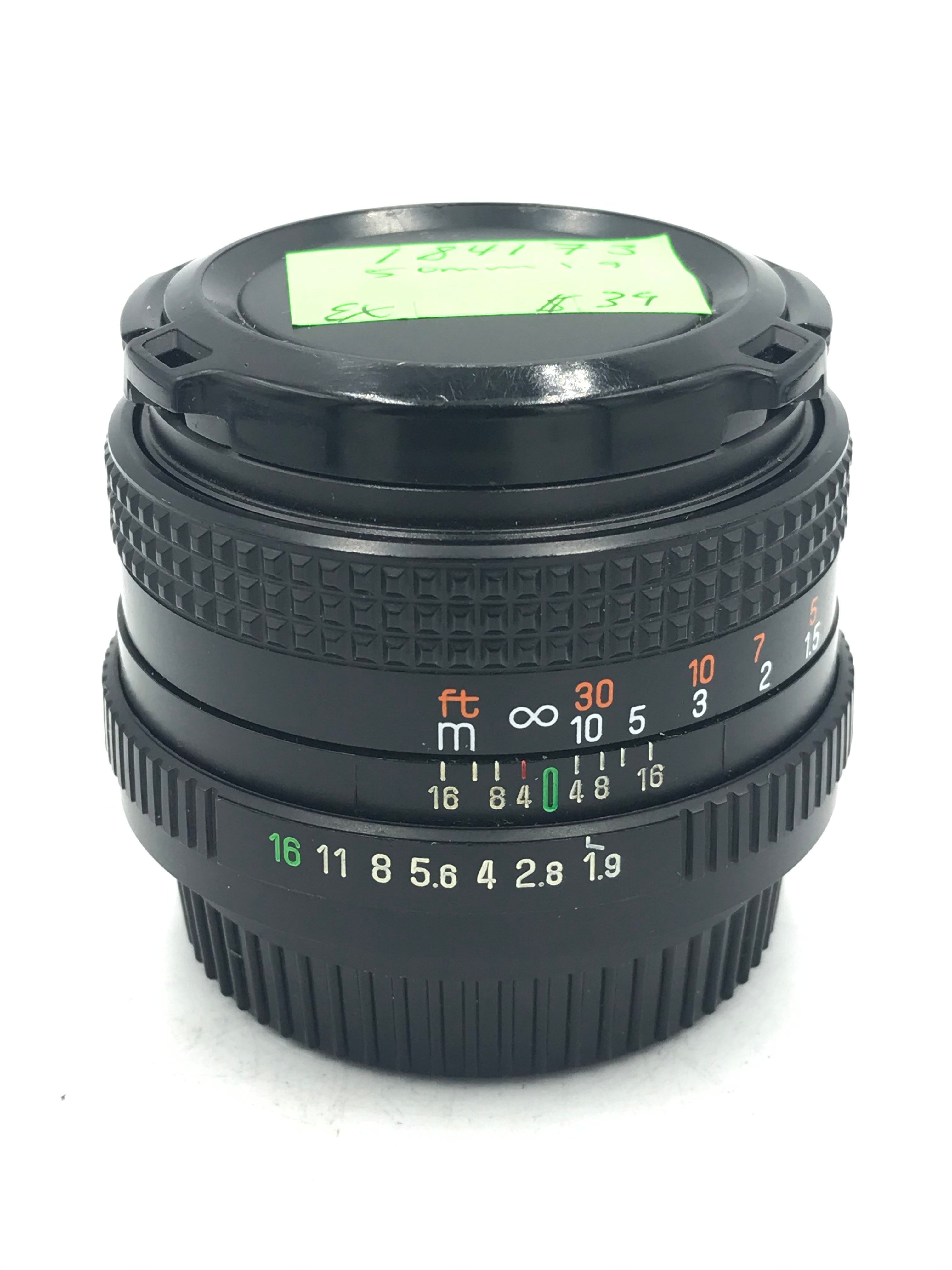 Used Chinon 50mm F1.9 MF Film Lens