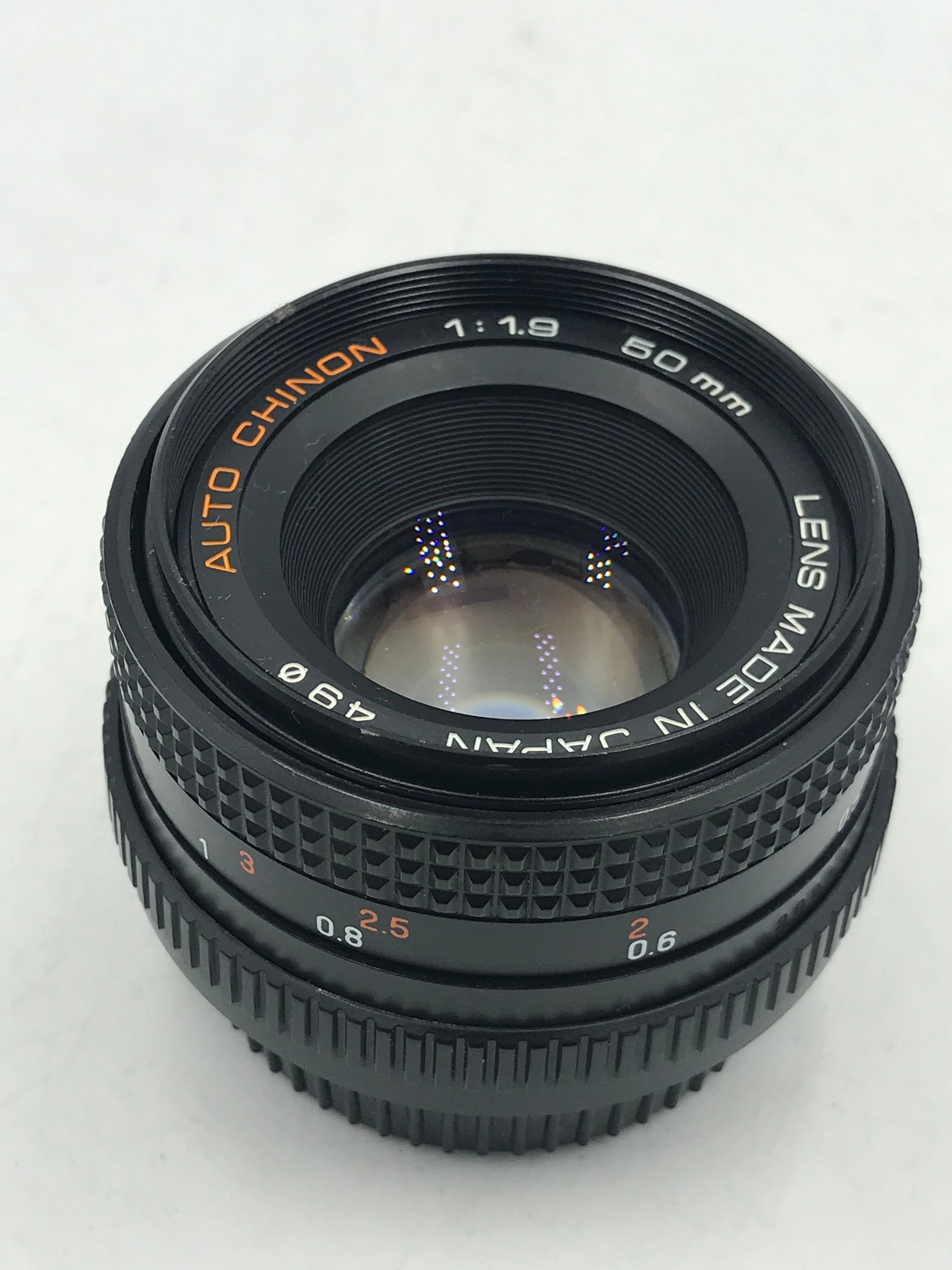 Used Chinon 50mm F1.9 MF Film Lens