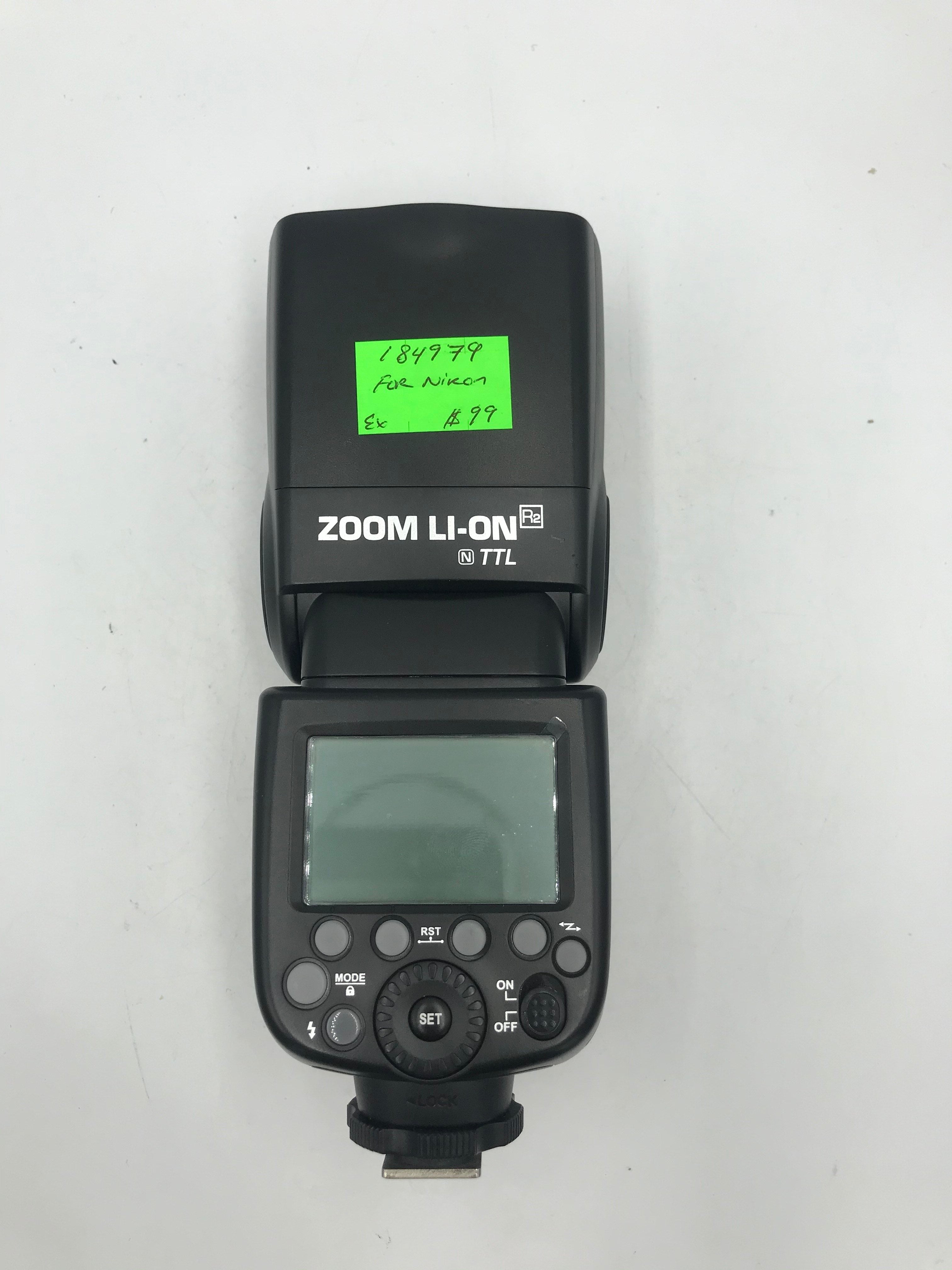 USED Flashpoint Zoom LI-in TTL R2 Flash (Nikon)