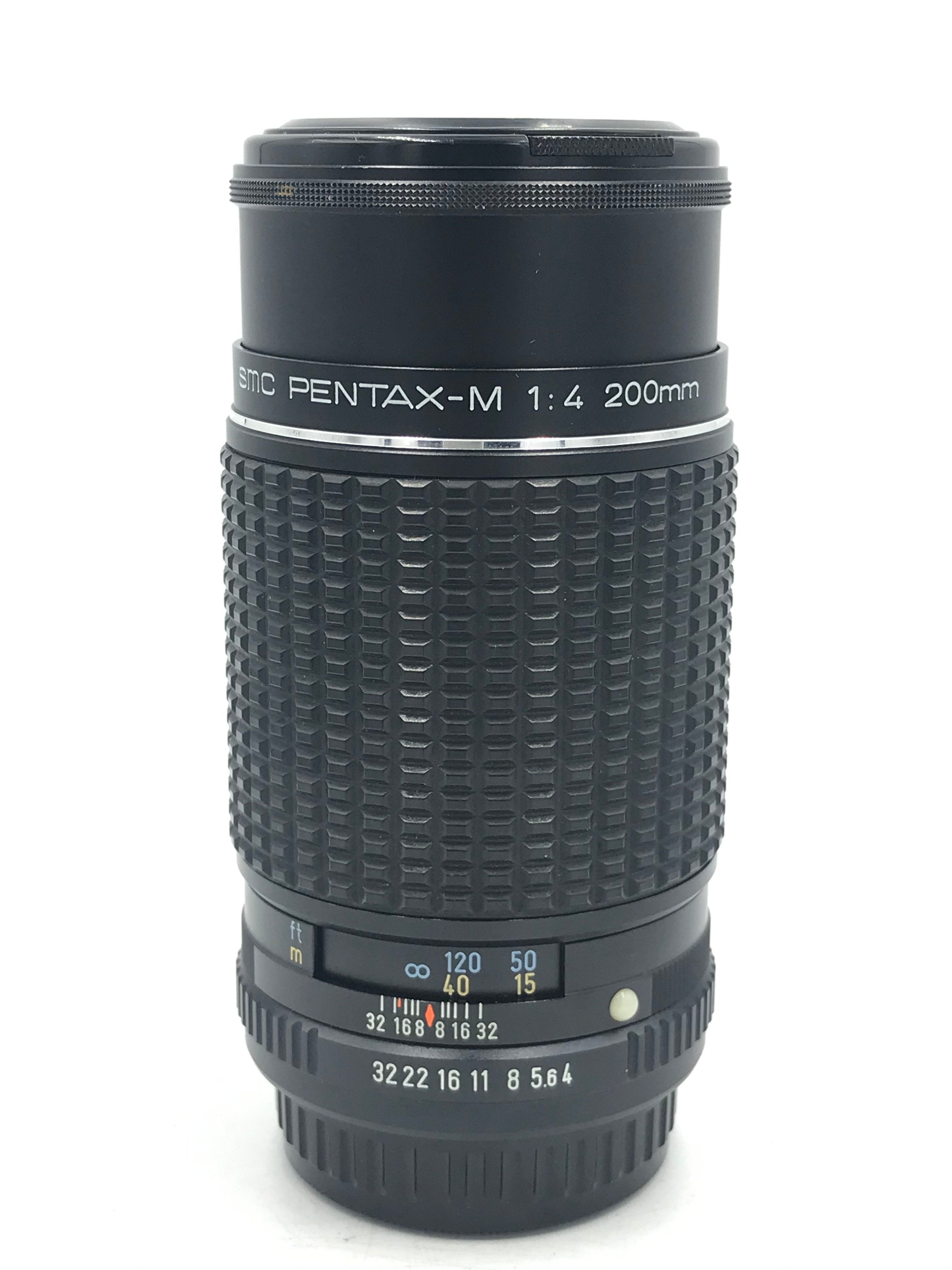 USED Pentax 200mm F4 SMC MF Film Lens