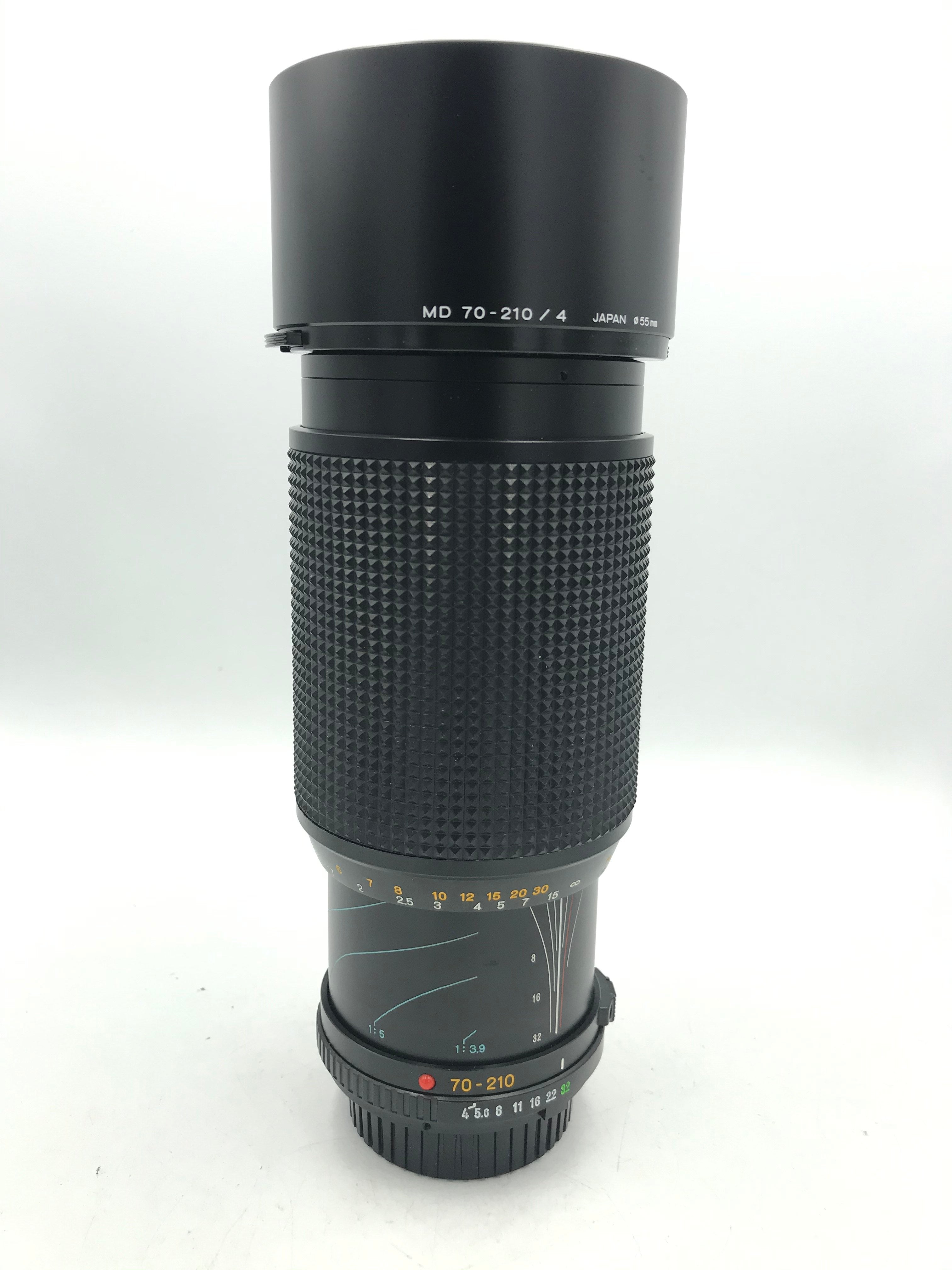 USED Minolta 70-210mm F4 MF Film Lens