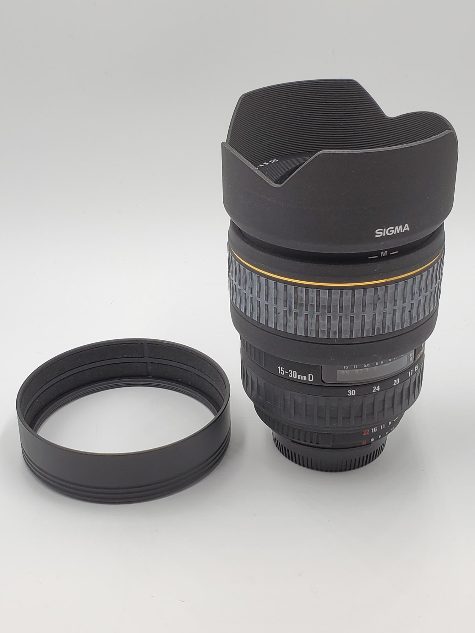 Used Sigma 15-30mm f3.5-4.5 DG Lens (N-F)