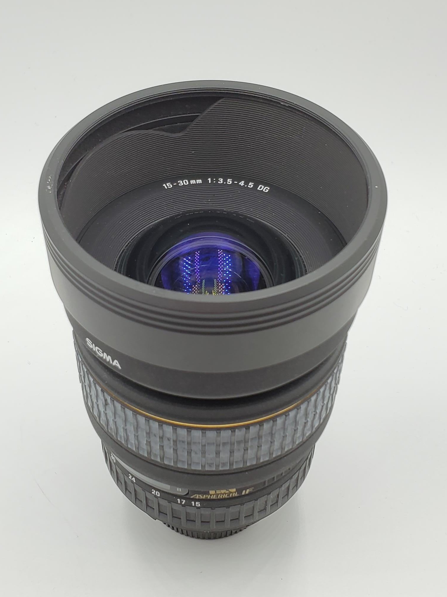 Used Sigma 15-30mm f3.5-4.5 DG Lens (N-F)