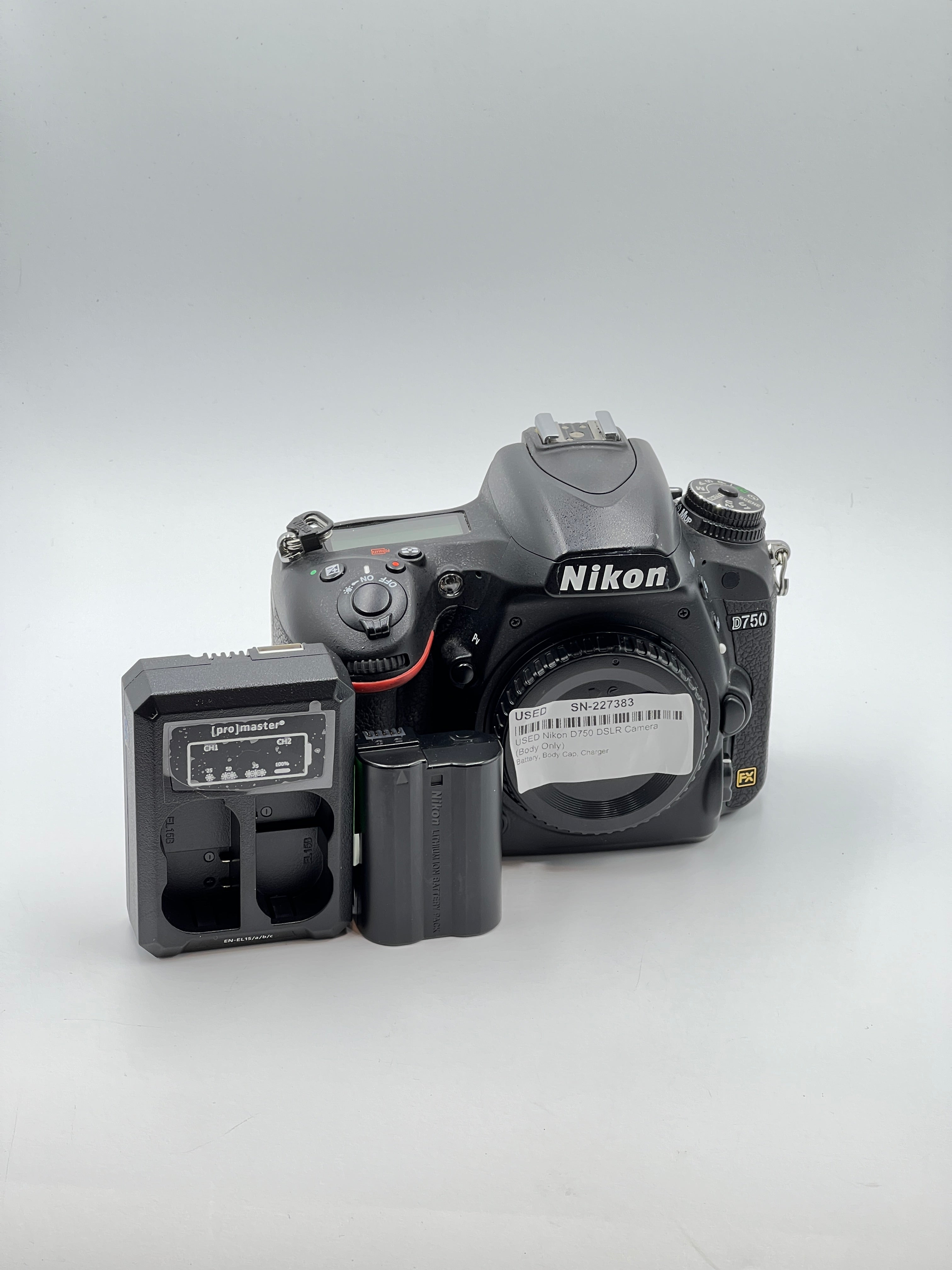 USED Nikon D750 DSLR Camera (Body Only)