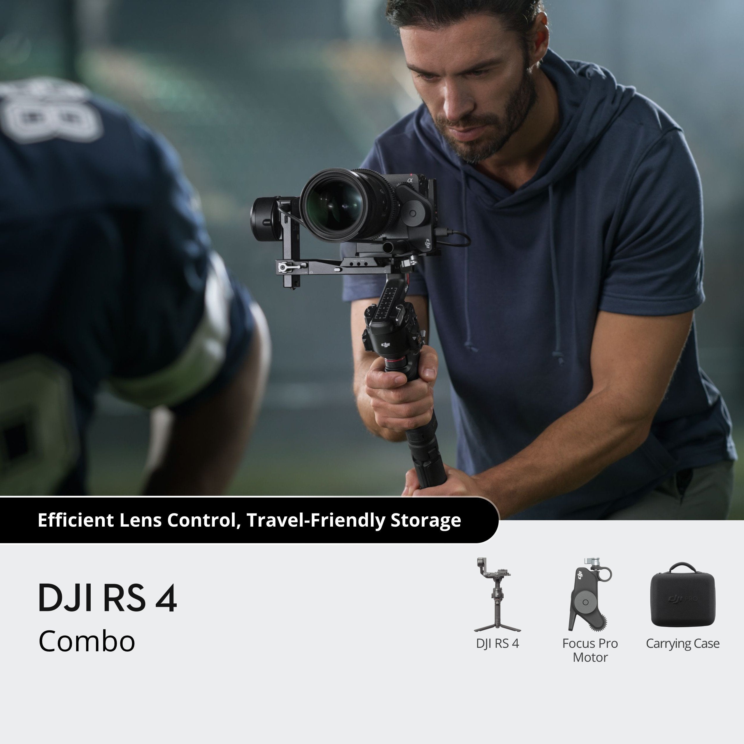 DJI RS 4 Gimbal Stabilizer Combo