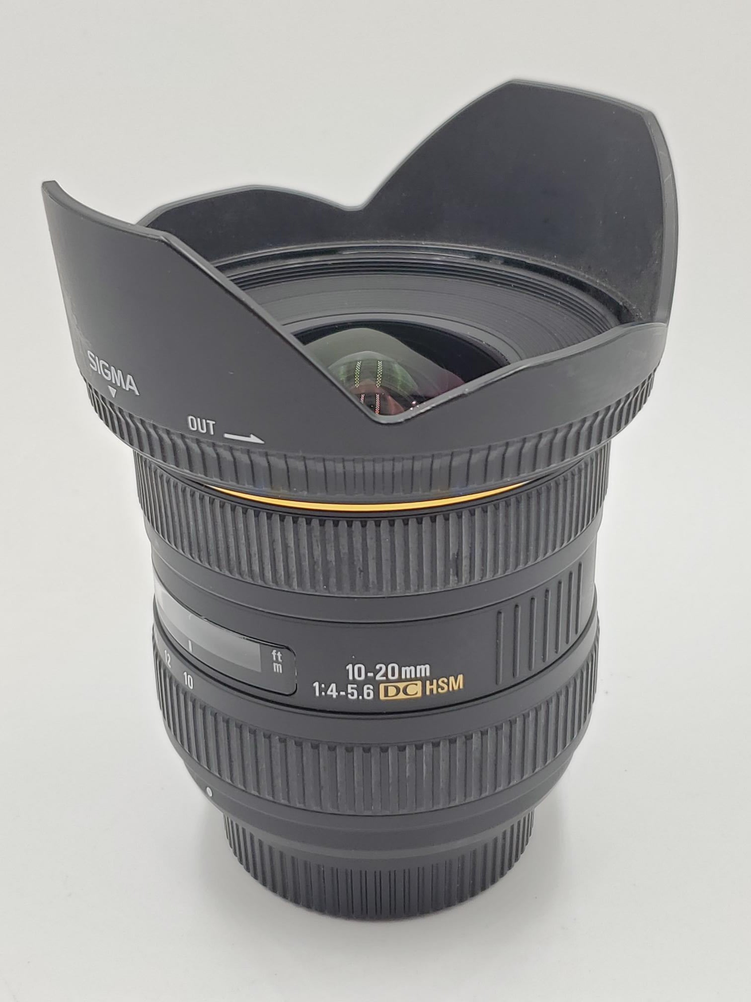 USED Sigma 10-20mm F4-5.6 EX DC HSM Lens for Nikon