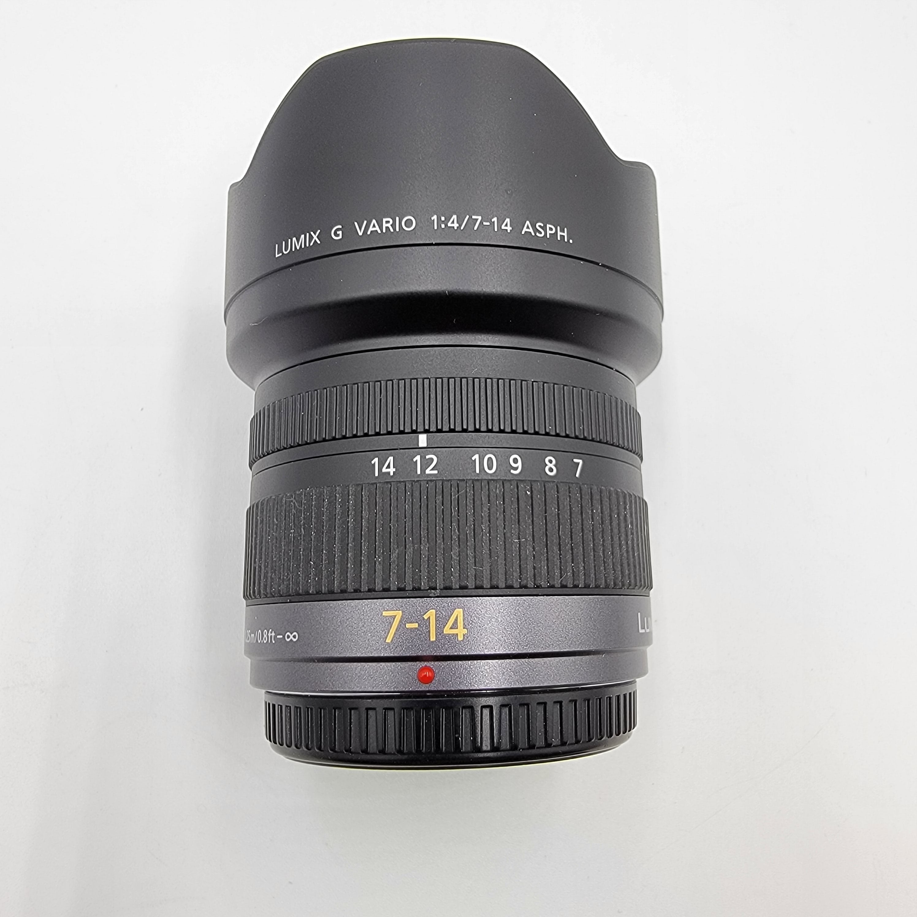 USED Panasonic 7-14mm F4.0 Lumix G Vario