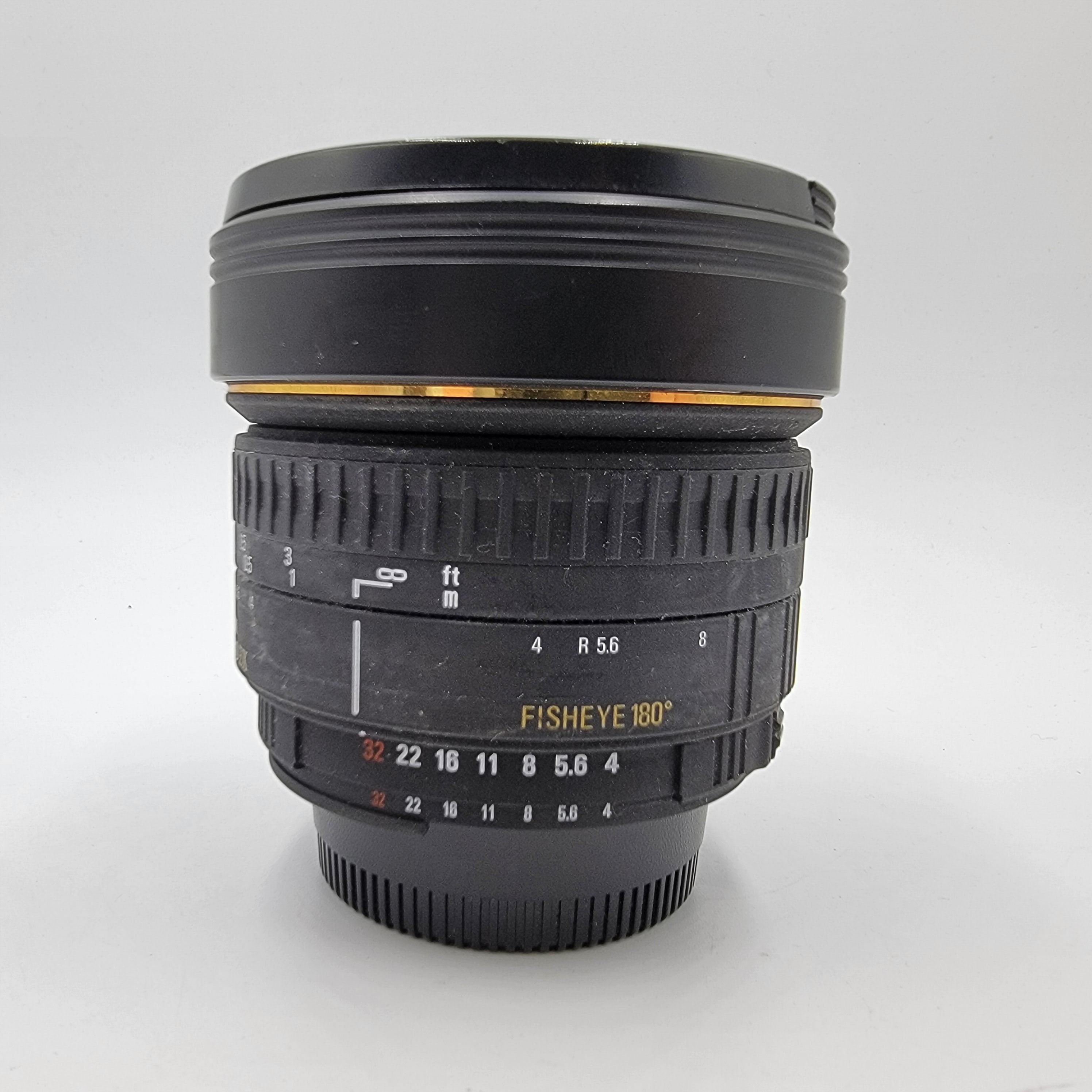 Used Sigma 8mm (180 deg) Fisheye (N-F) Lens