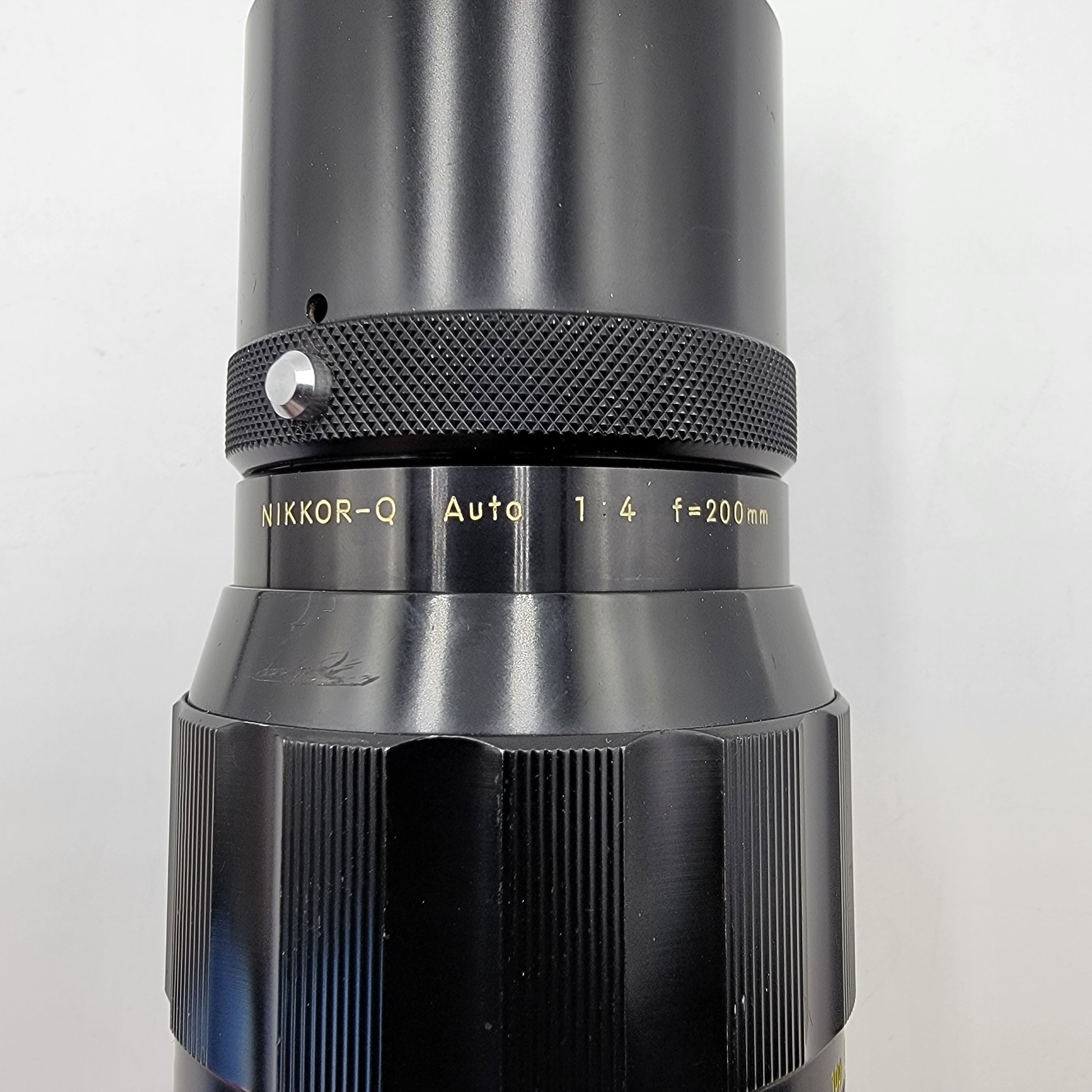 Used Nikon 200mm f4 non-AI MF Lens