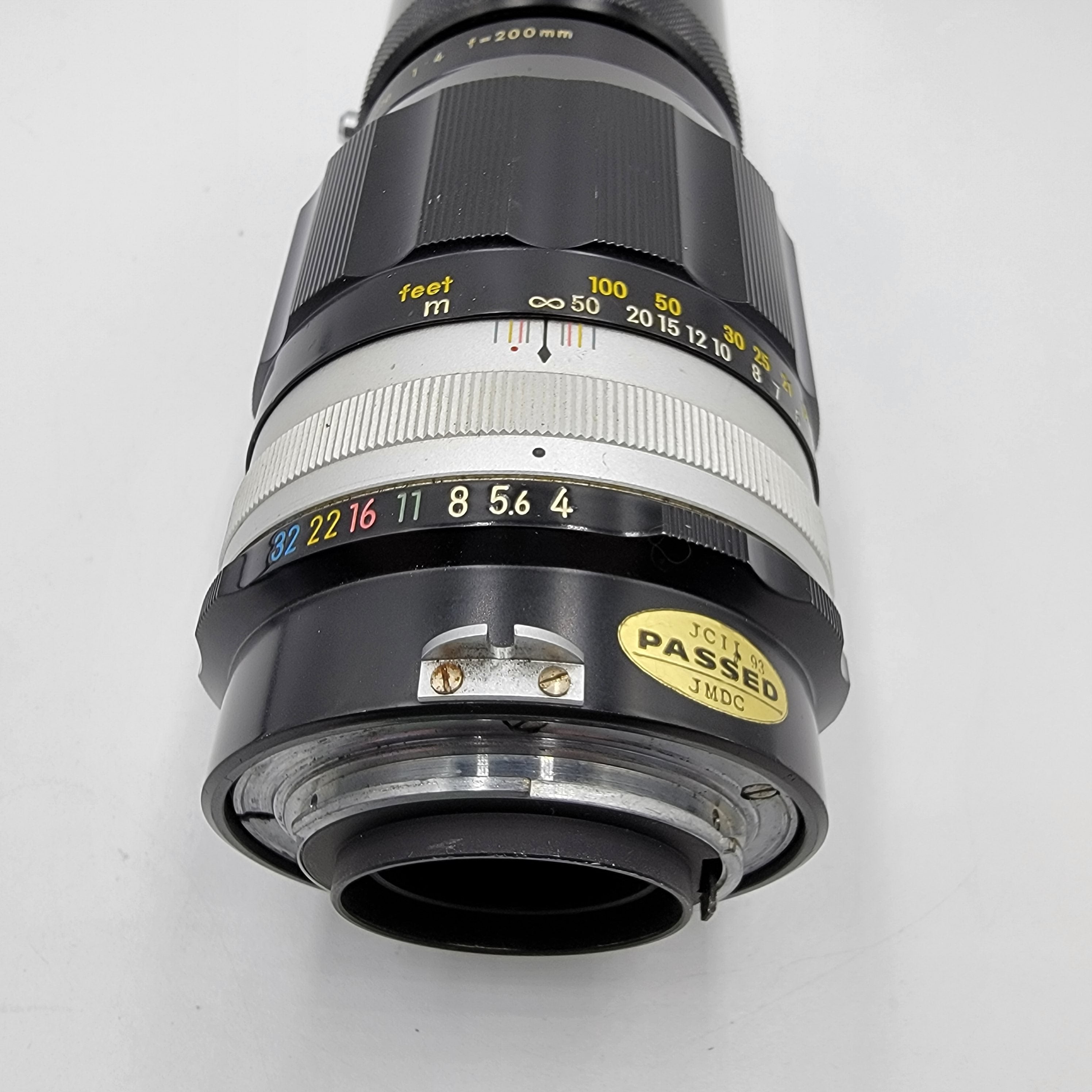 Used Nikon 200mm f4 non-AI MF Lens