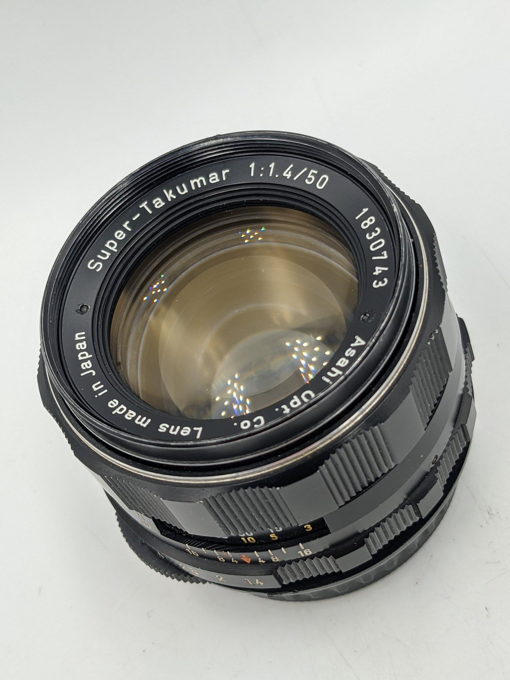 USED Pentax 50mm F1.4 Super-Takumar Lens (M42 mount)