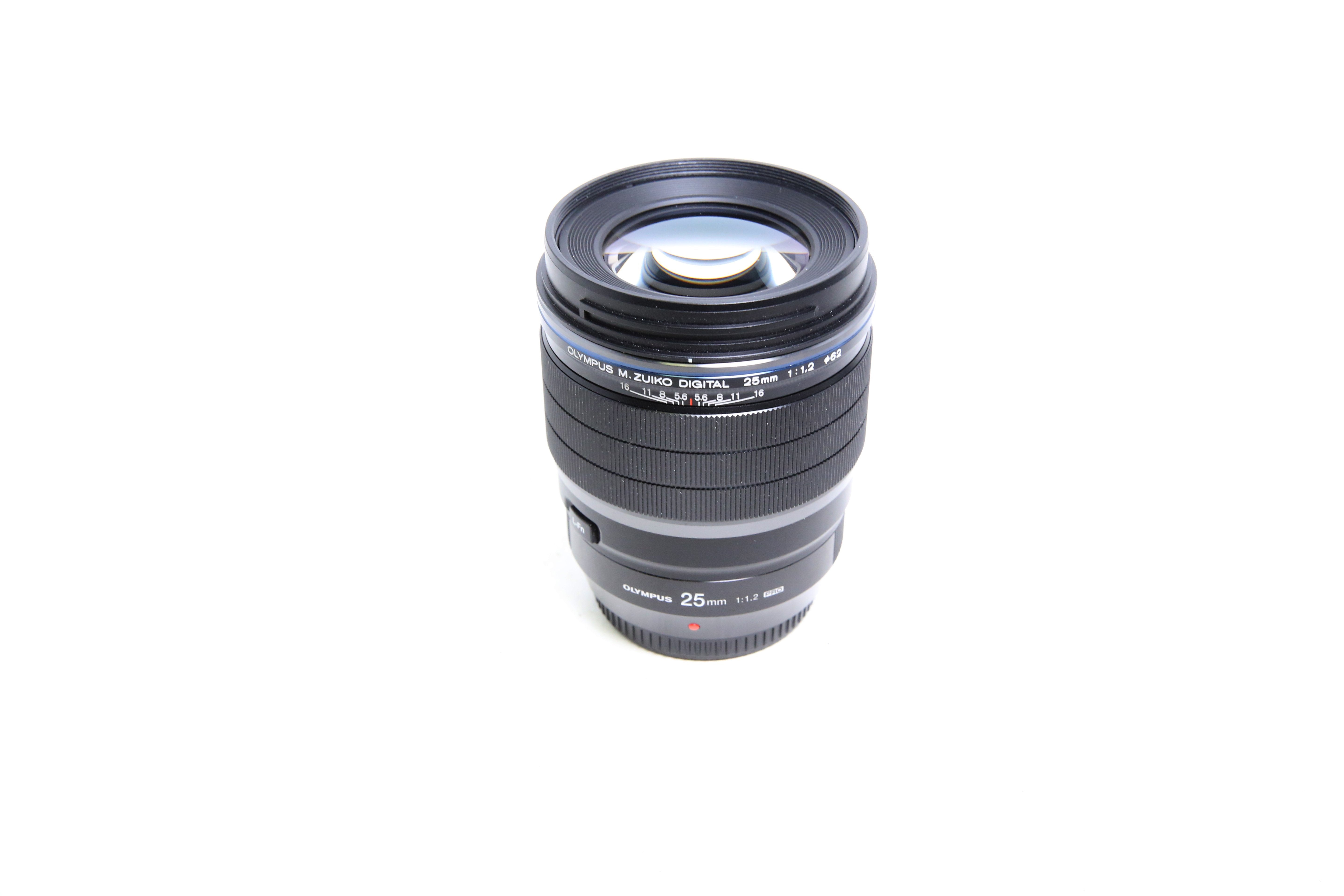 USED Olympus 25mm F1.2 PRO Lens for M/43 Four Thirds