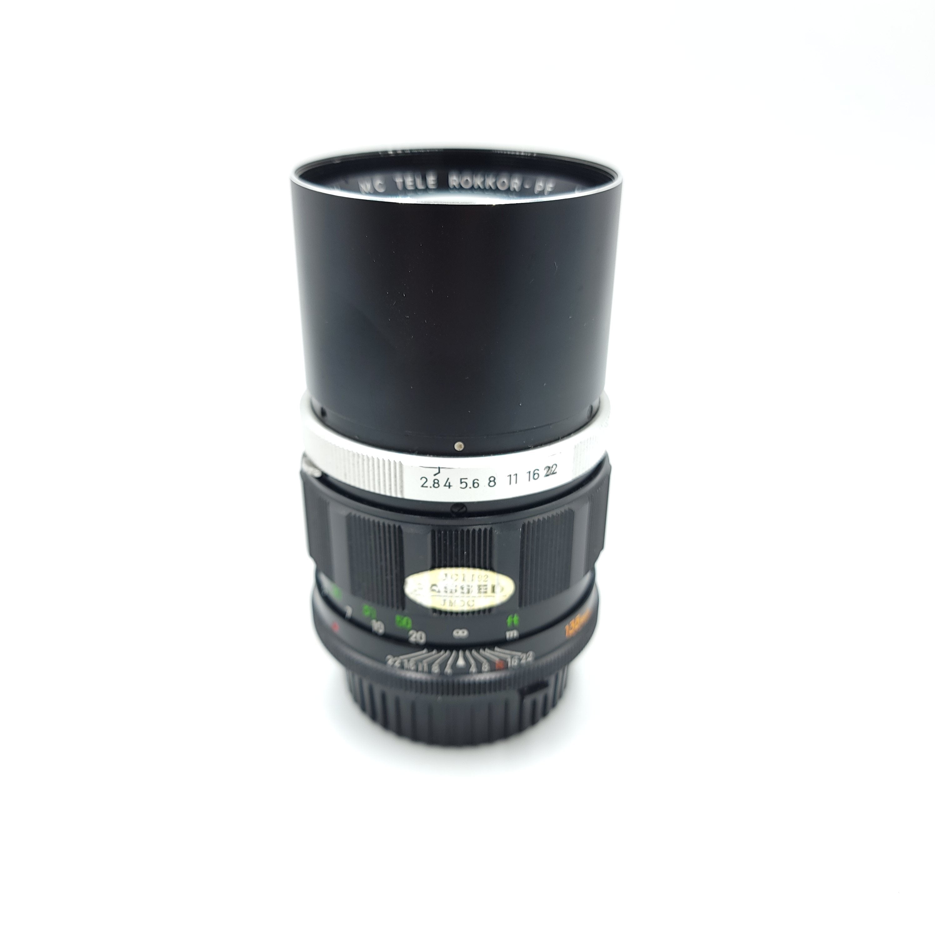 Used Minolta 135mm f2.8 Rokkor-PF (MC) Lens