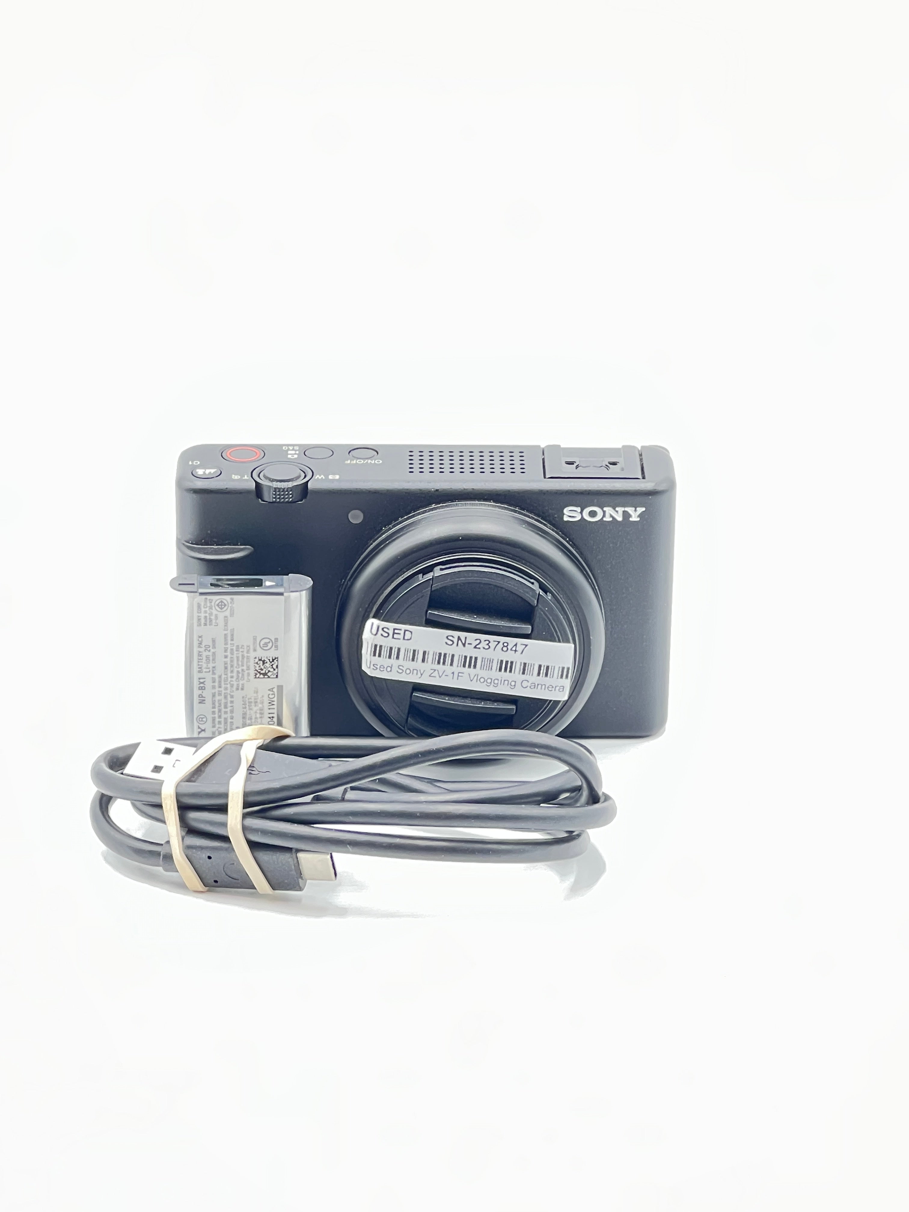 Used Sony ZV-1F Vlogging Camera (Black)