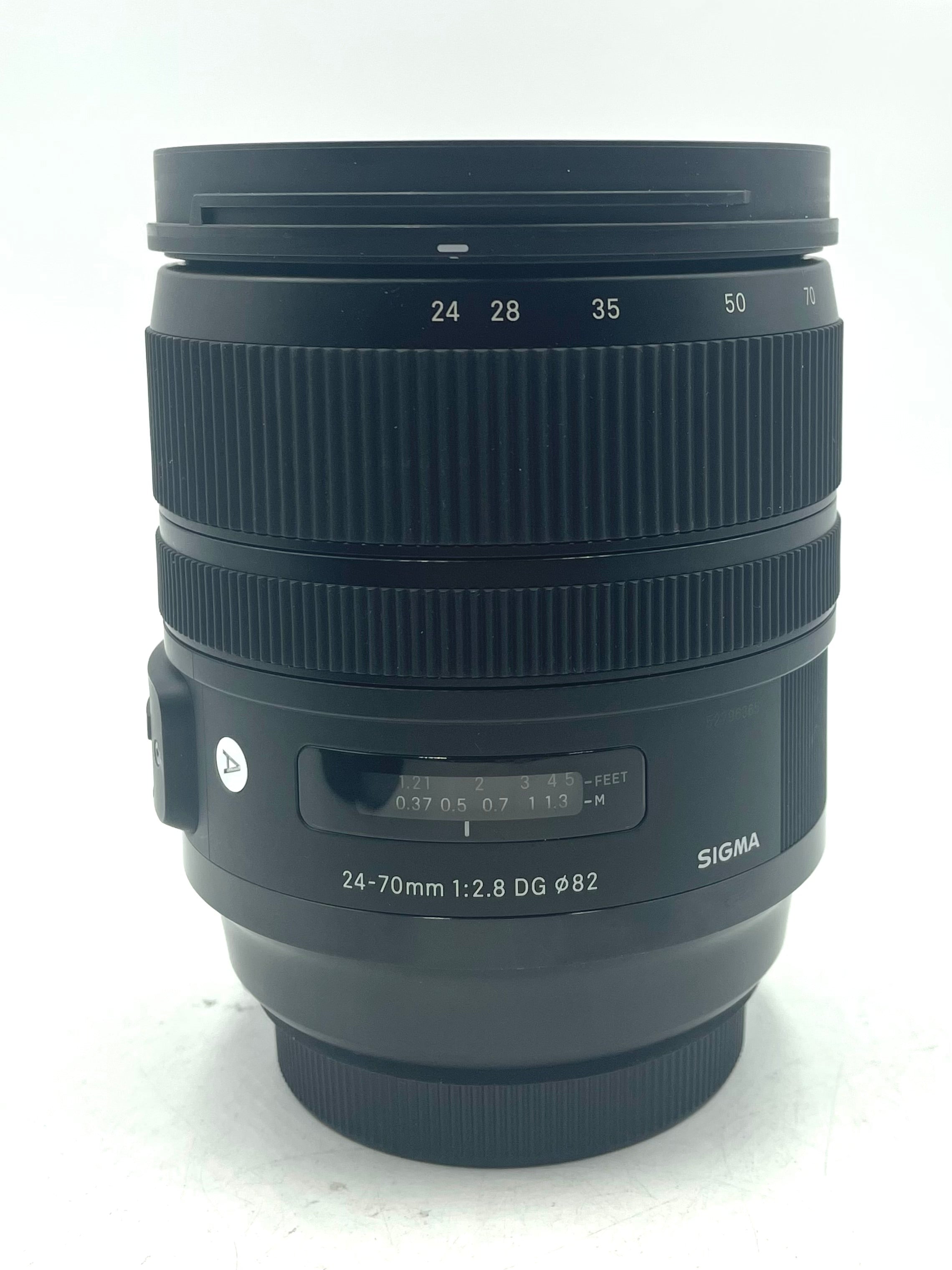 USED Sigma 24-70mm f2.8 DG OS HSM ART Lens for Canon