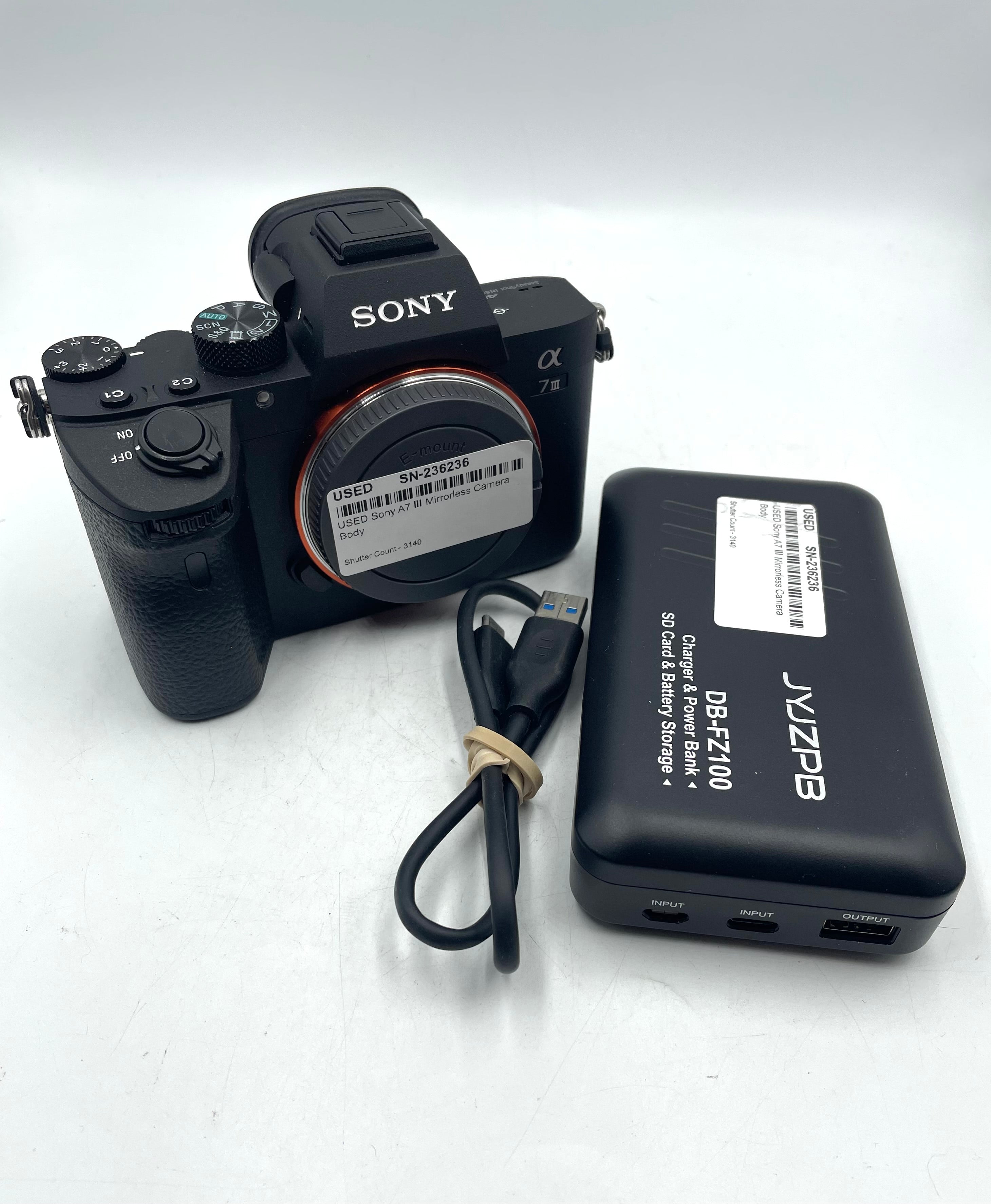 USED Sony A7 III Mirrorless Camera Body