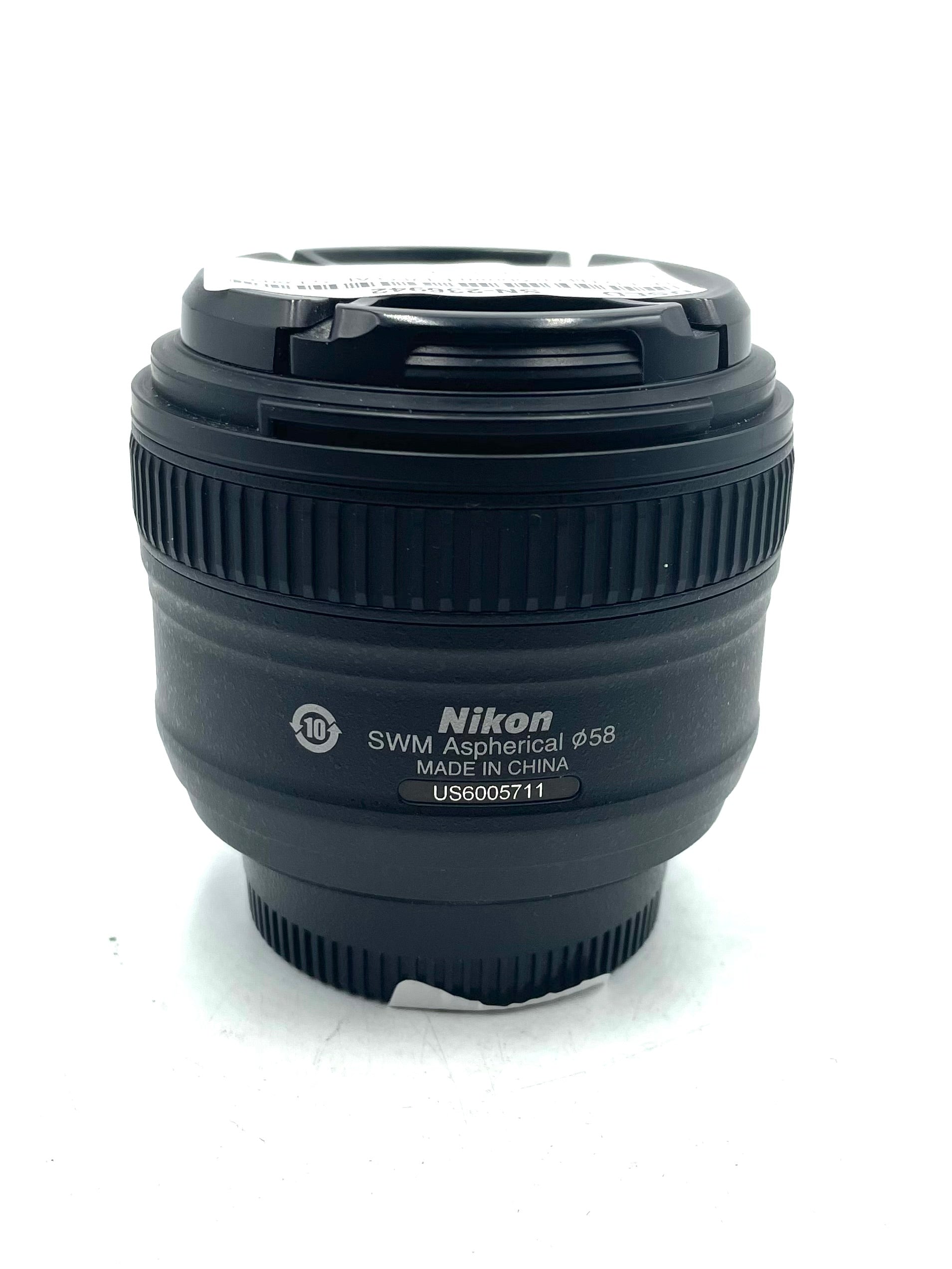 USED Nikon 50mm F1.8 G AF-S Lens