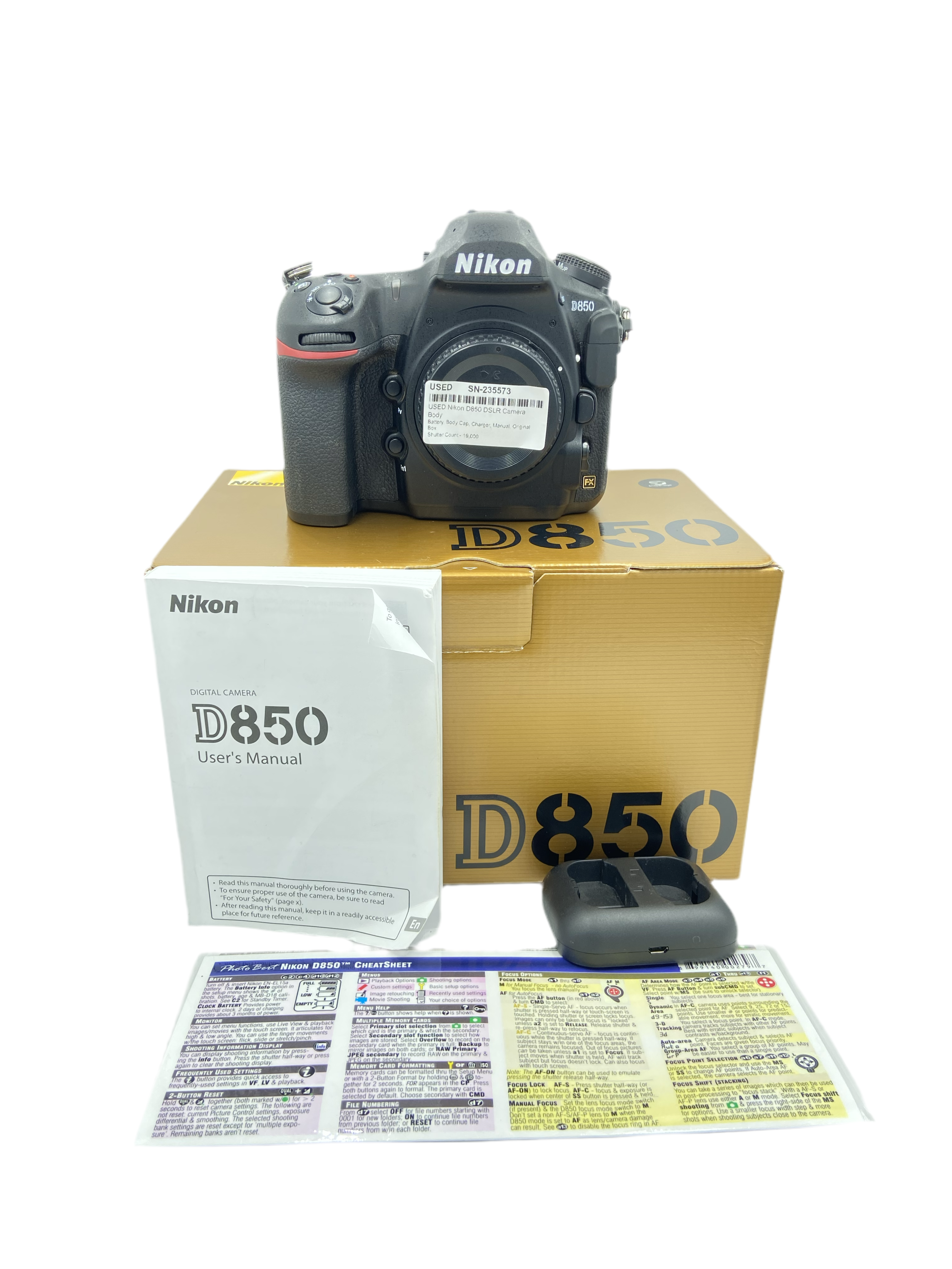 USED Nikon D850 DSLR Camera Body