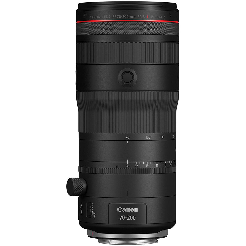 Canon RF 70-200mm F2.8 L IS USM Z Lens (Black)