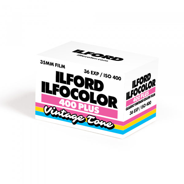 Ilford IlfoColor Vintage Tone 400 Plus Color Negative Film (35mm Roll Film, 36 Exposures)