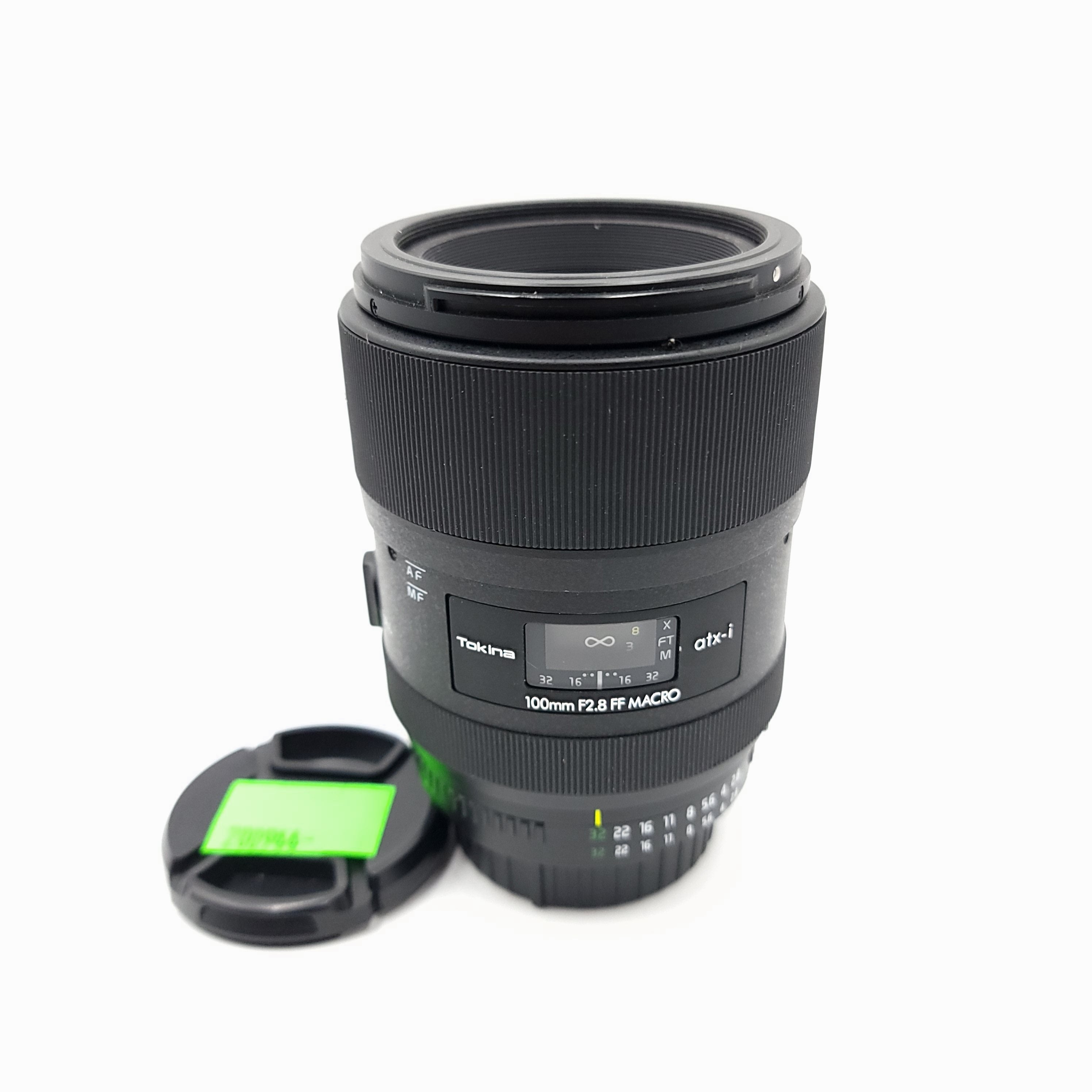 Used Tokina 100mm f2.8 FF Macro ATX-I (Nikon-F)