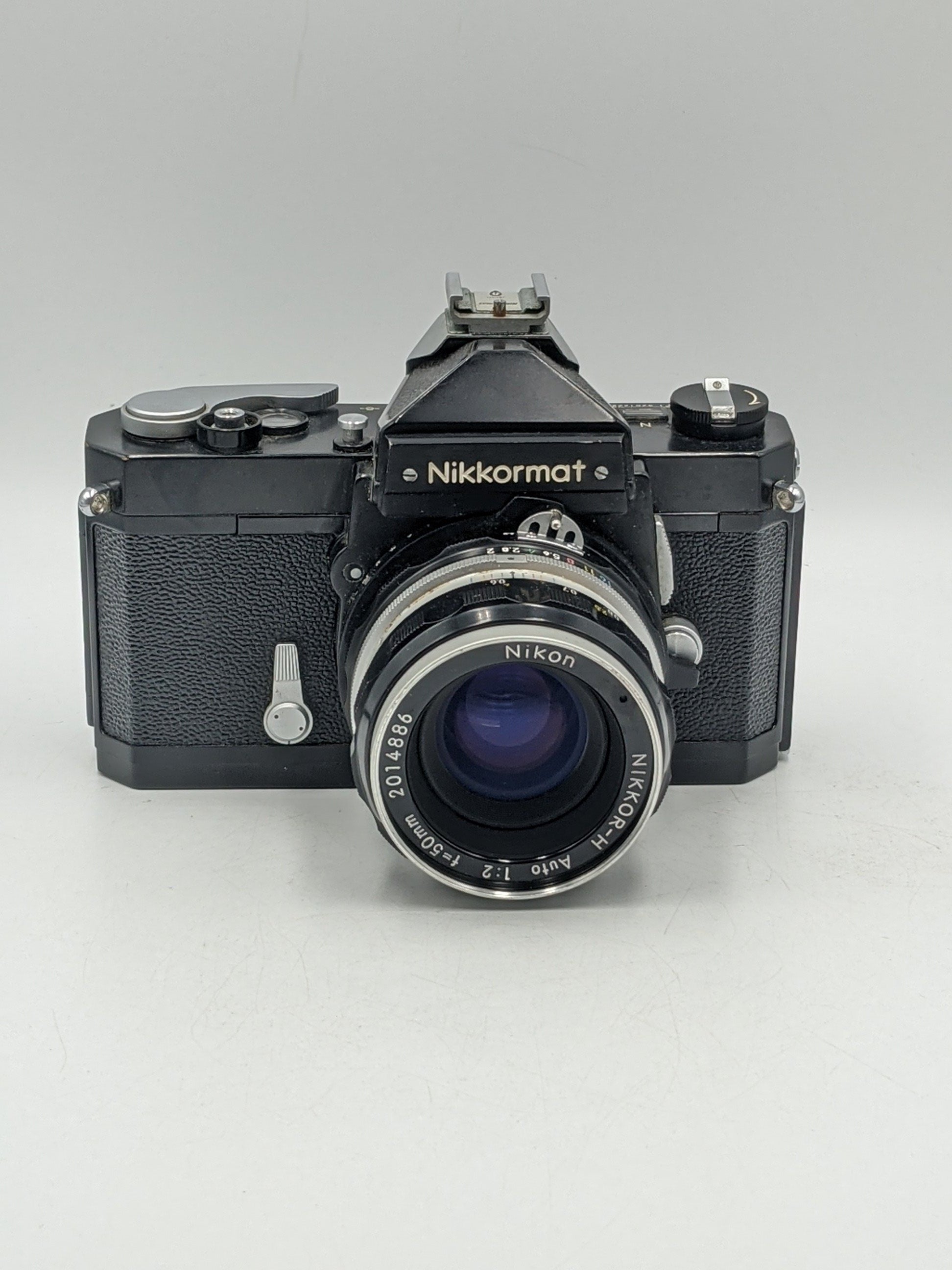 USED Nikkormat FT Film SLR W/ 50mm F2 Lens