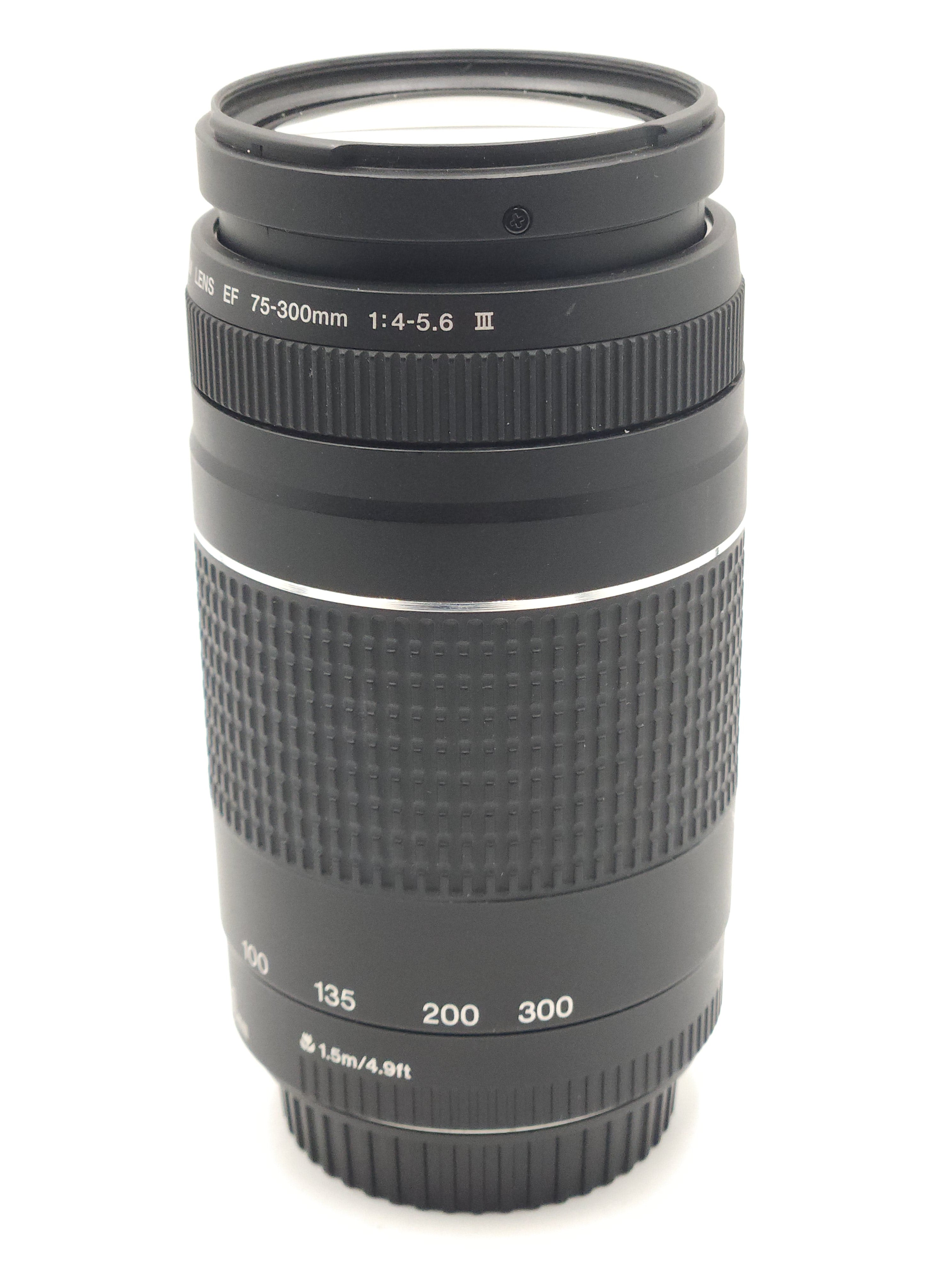 USED Canon 75-300mm F4-5.6 III EF Lens (Non-USM)